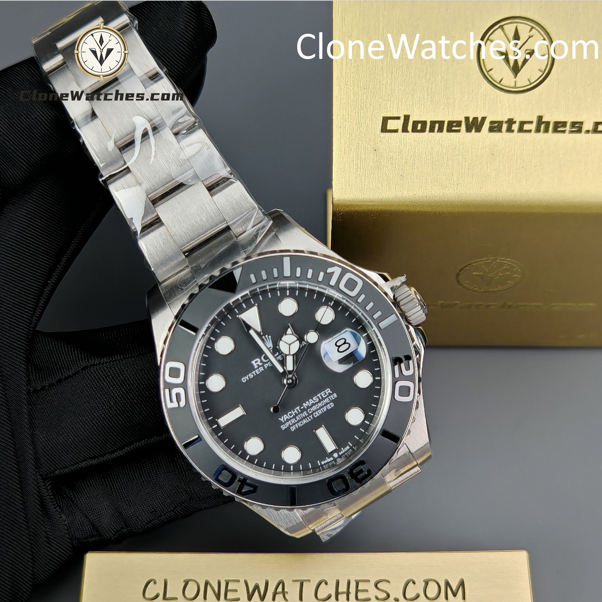 Rolex Super Clone Watches 1:1 Yacht Master Titanium m226627-0001 3235 Movement