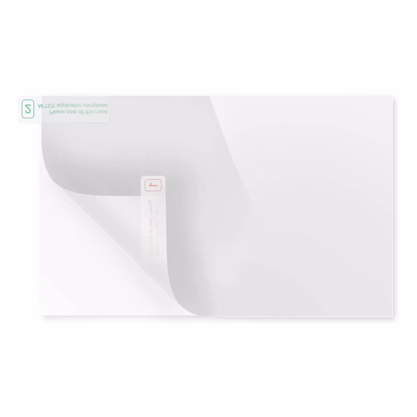 Zeceouar Car Windshield Dash Cam Electrostatic Sticker,Highdefinition,Transparent,Traceless,and Hightemperature