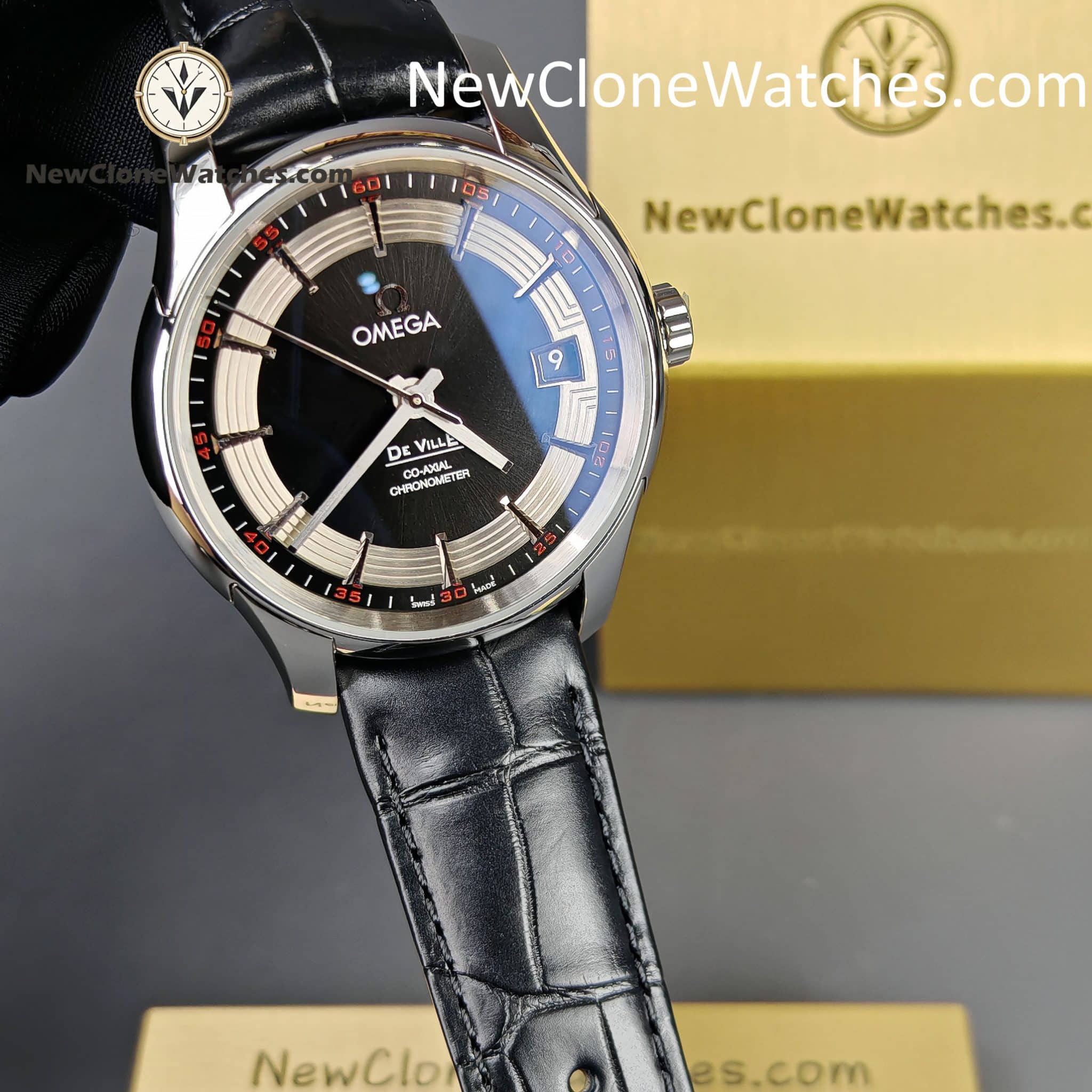 OMEGA Super Clone Watches 1:1 De Ville Hour Vision 431.33.41.21.01.001 41MM