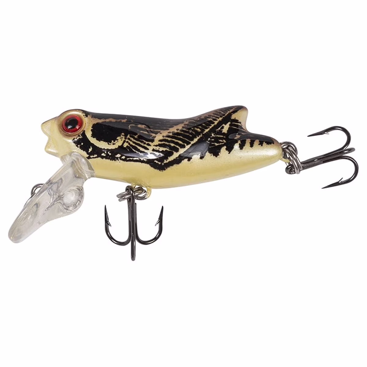 Ozark Trail Mini Hopper Crankbait, Autumn, 1/9 oz, Freshwater Fishing Lure