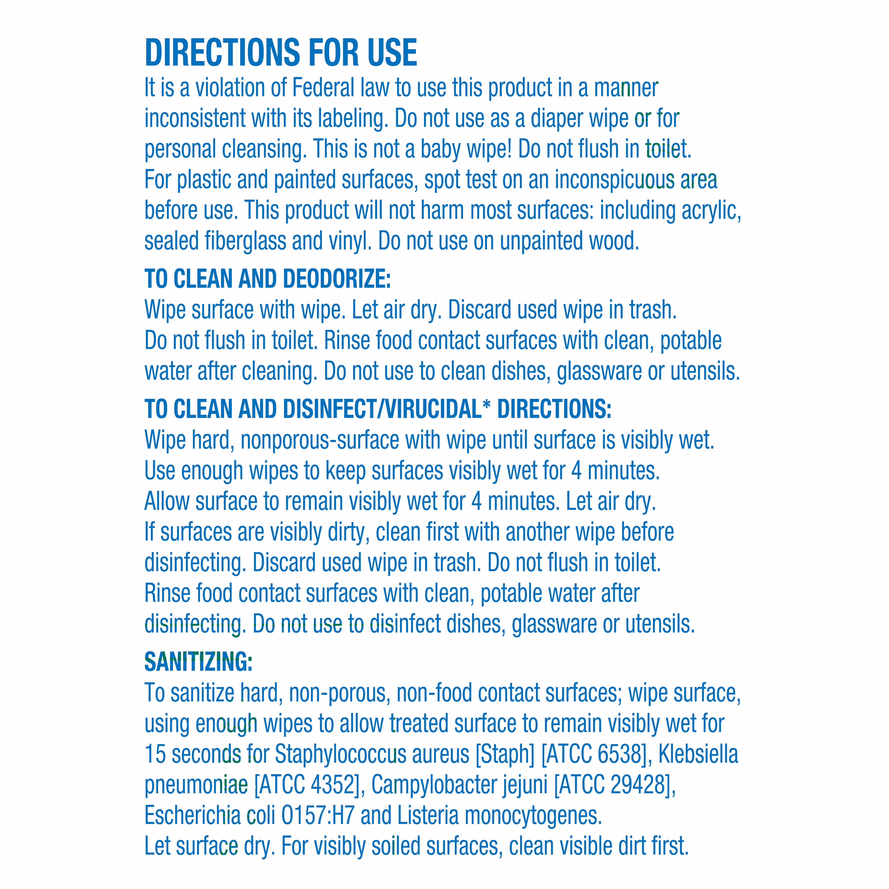 Great Value Fresh Scent Disinfecting Wipes, 35 Count