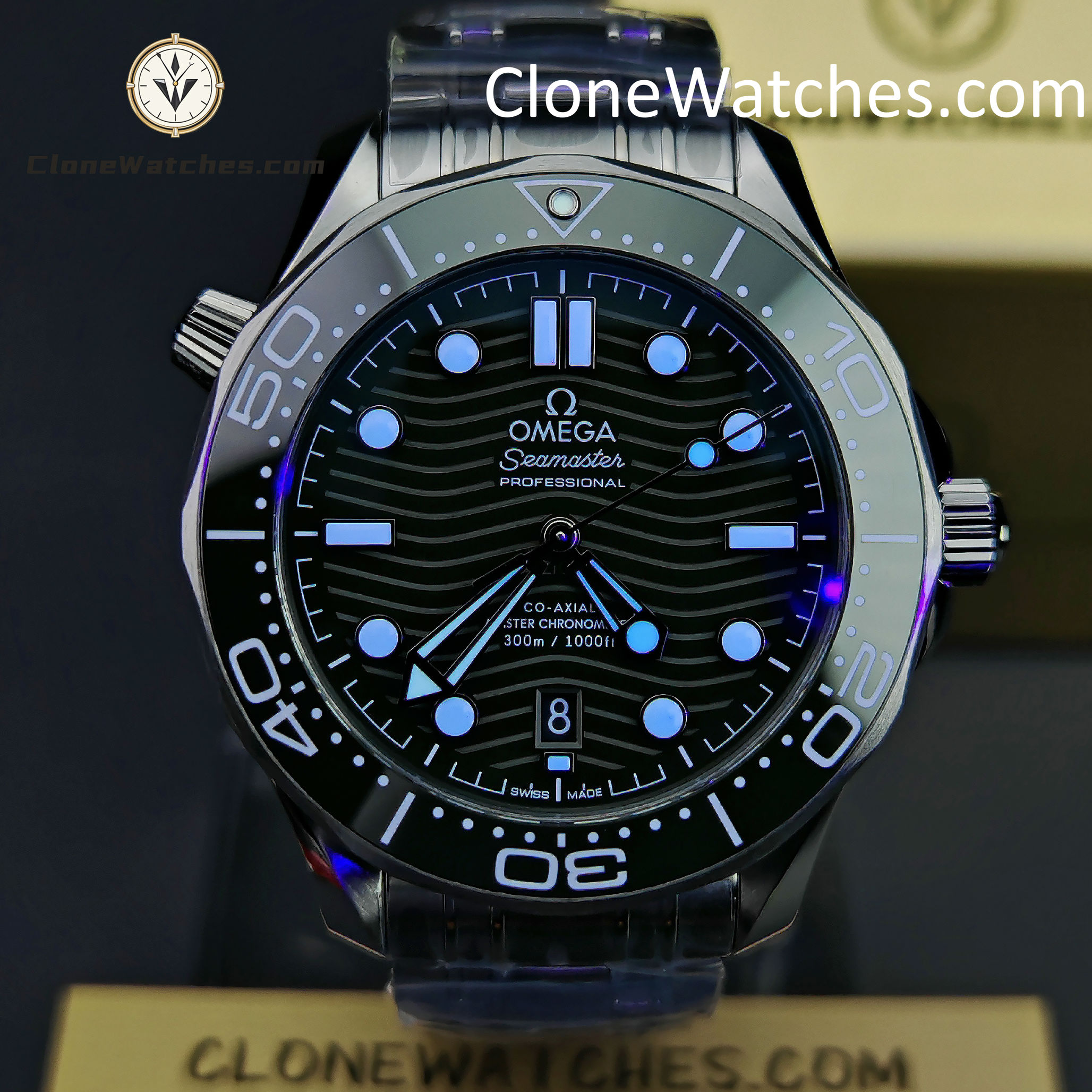 OMEGA Super Clone Watches 1:1 Seamaster Diver 300M 210.30.42.20.10.001 42mm