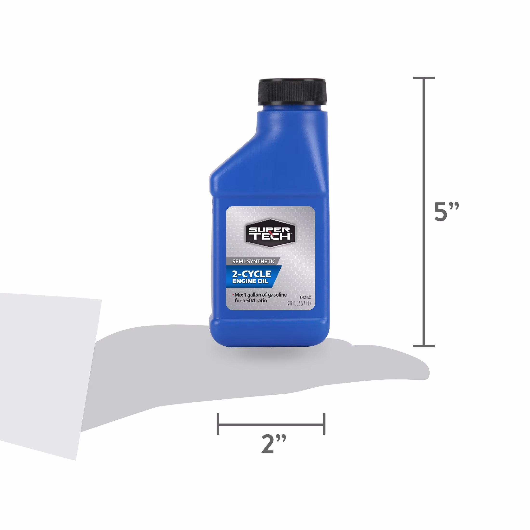 Super Tech Semi Synthetic 2.6oz 2-Cycle Lubricating Oil