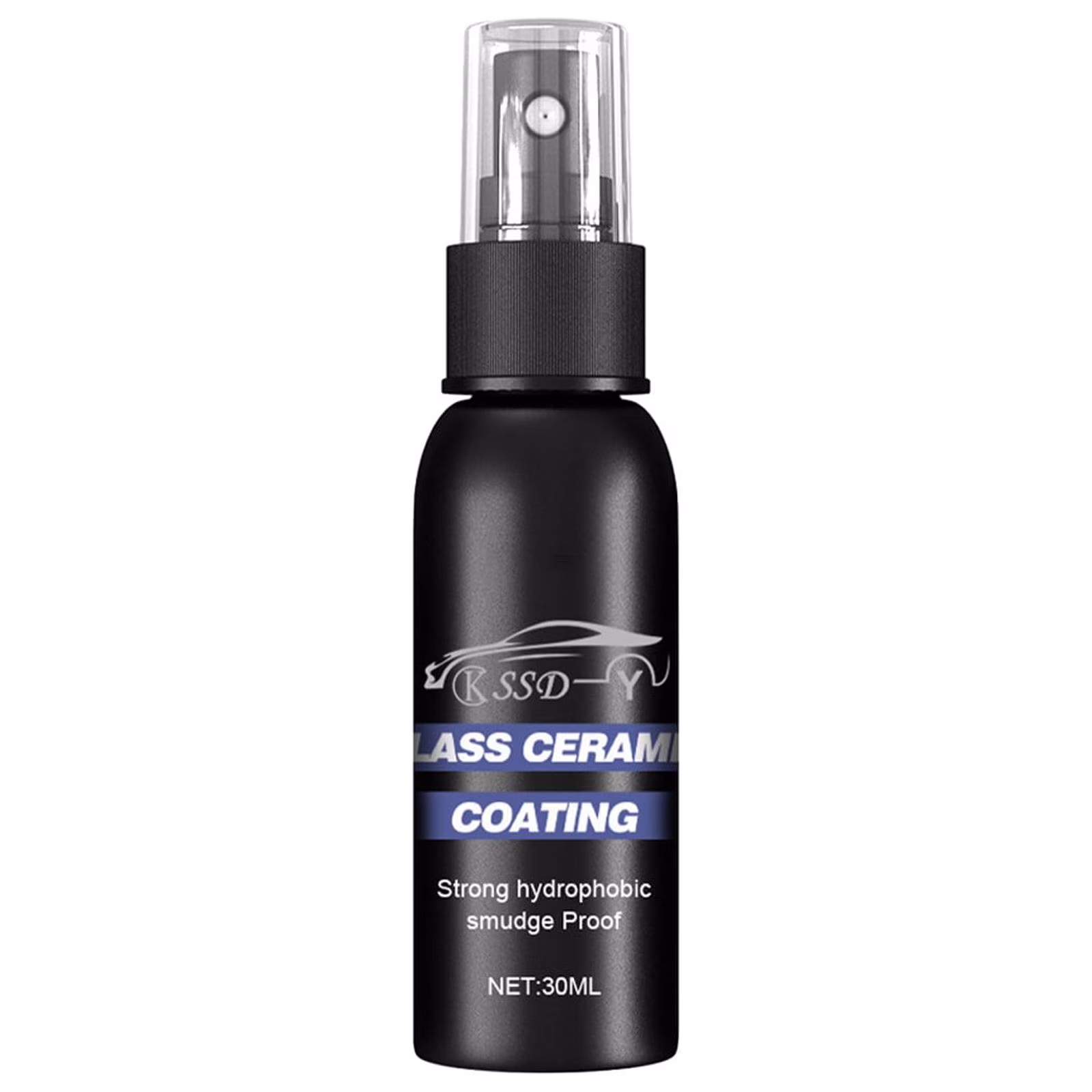 ESULOMP Ceramic Glass Cleaner,Water Repellent & Protective Coating (Works on Glass,,Mirrors,Navigation Screens & More; Car,Truck,SUV and Home Use),50ml