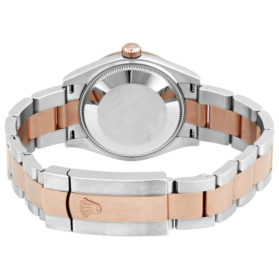 Rolex Datejust 31 Dark Rhodium Dial Automatic Ladies Steel and 18kt Everose Gold Oyster Watch 278241DRSO（Lifetime free warranty+90-days replacement service & Refund!.）