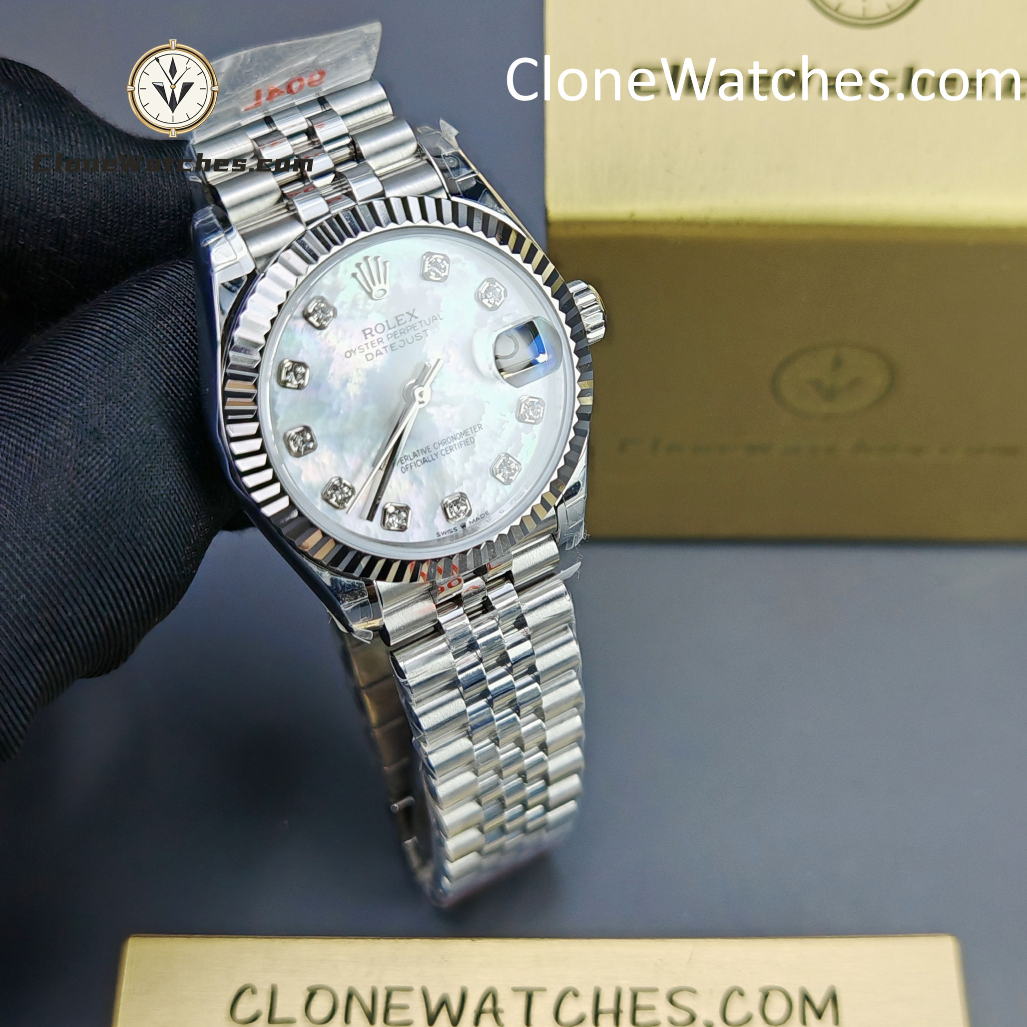 Rolex Super Clone Watches 1:1 DateJust m278274-0006 Jubilee 31MM 2236 Movement