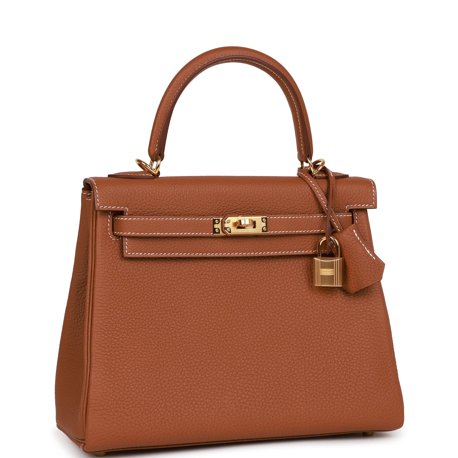 Hermes Kelly Retourne 25 Gold Togo Gold Hardware