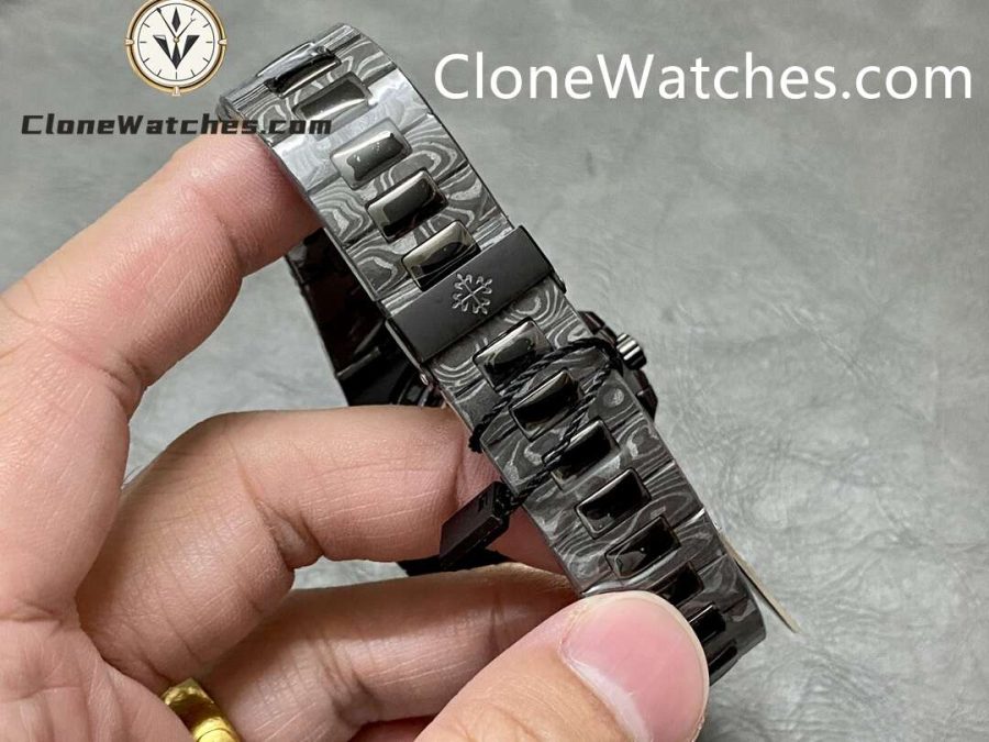 Modified Super Clone Watches 1:1 DiW Patek Philippe Nautilus 5711 “BLACK GRAIL CELESTE”