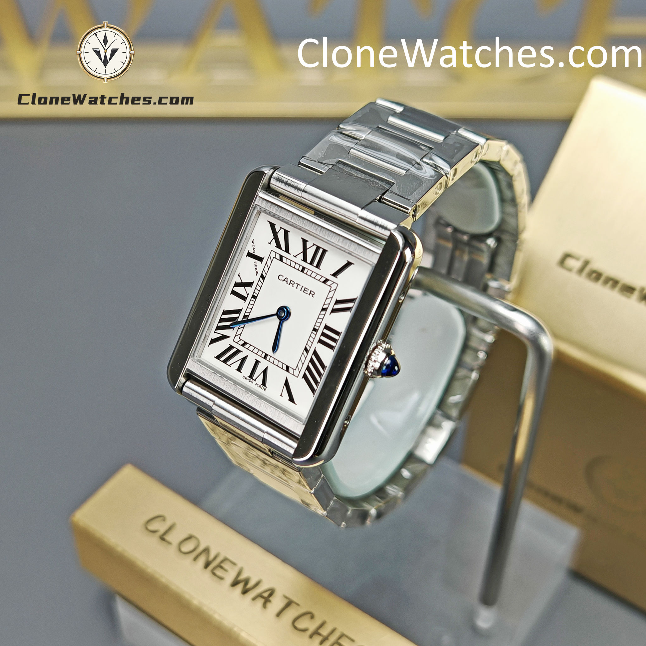 Cartier Super Clone Watches 1:1 Tank Solo Small Model quartz movement 31 x 24.4MM WGTA0342