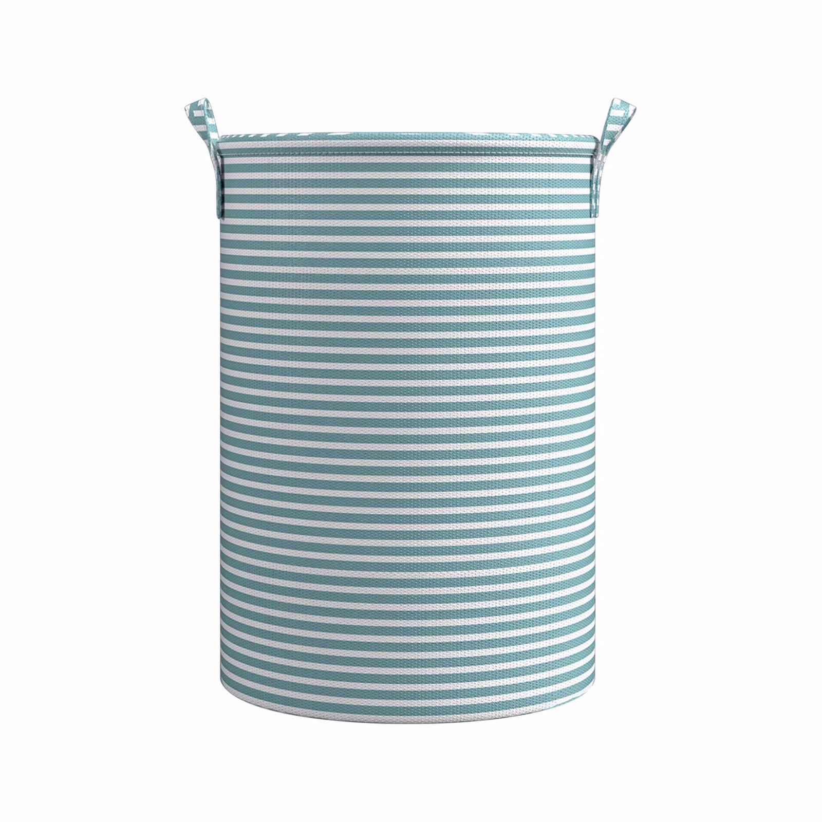 Yakvarog Laundry Basket Round Breathable & Lightweight Laundry Hamper, Laundry Hampers with Handle, 27L Foldable Storage Basket Suitable for Toy Dirty Clothes Storage