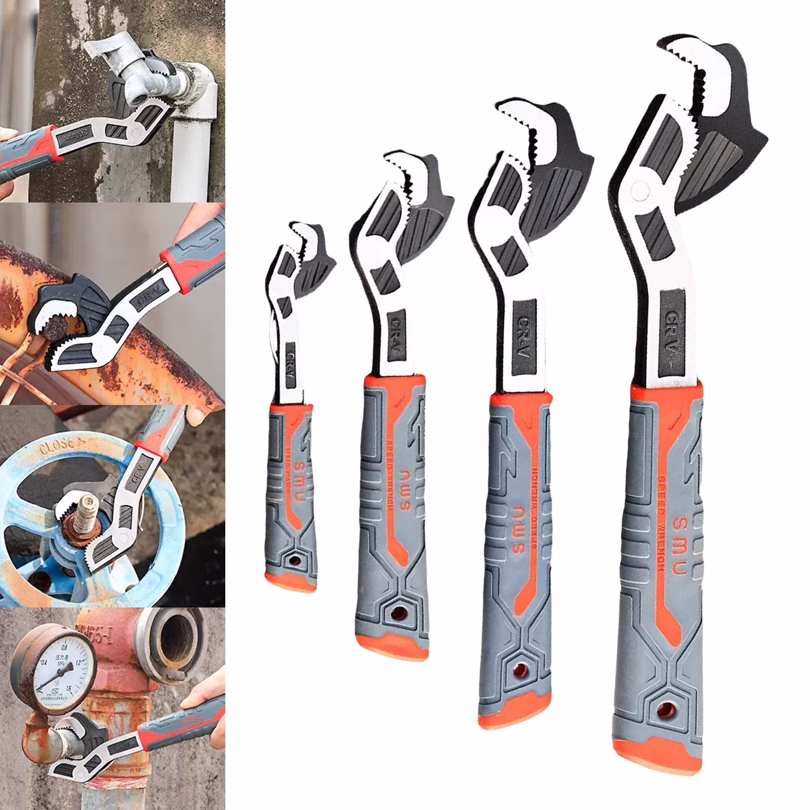 CoreLiving Self-Locking Pipe Wrench 6