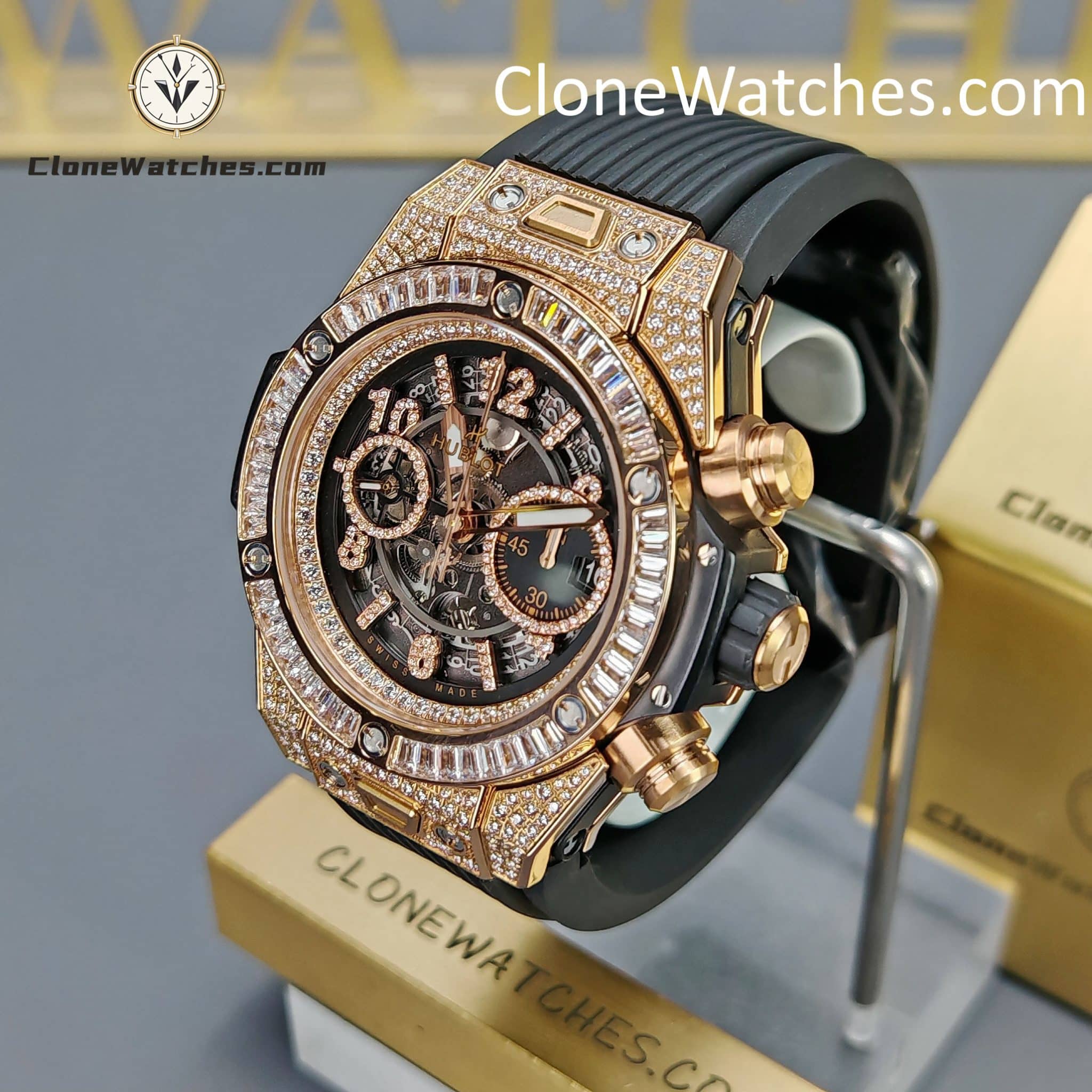 Hublot Super Clone Watches 1:1 Big Bang Unico King Gold Jewellery 42 mm 441.OX.1181.RX.0904