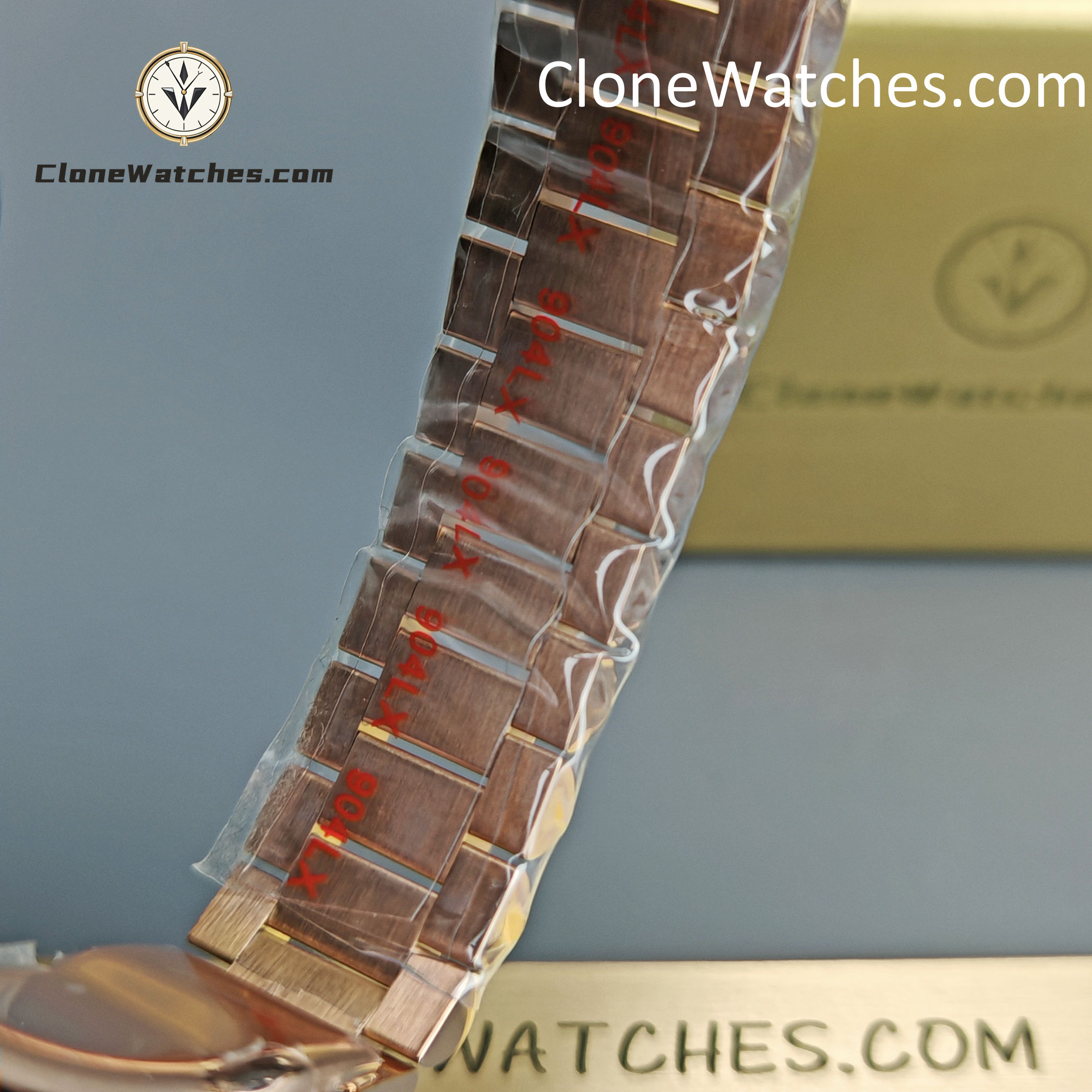 Rolex Super Clone Watches 1:1 Day Date Rose Gold Turquoise Dial 36mm m128235-0085 3255 Movement