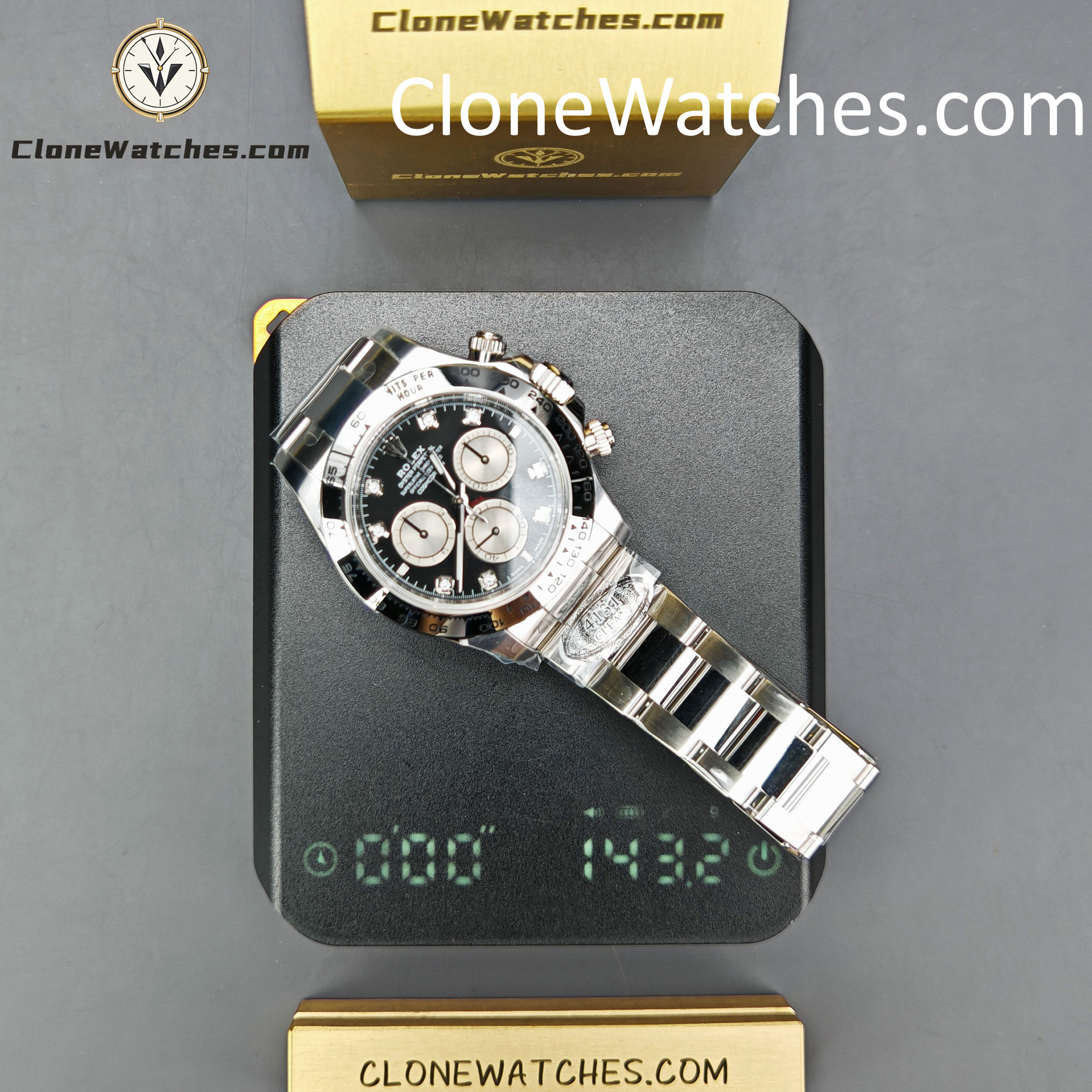 Rolex Super Clone Watches 1:1 Daytona Diamond M126509-0002 4131 Movement