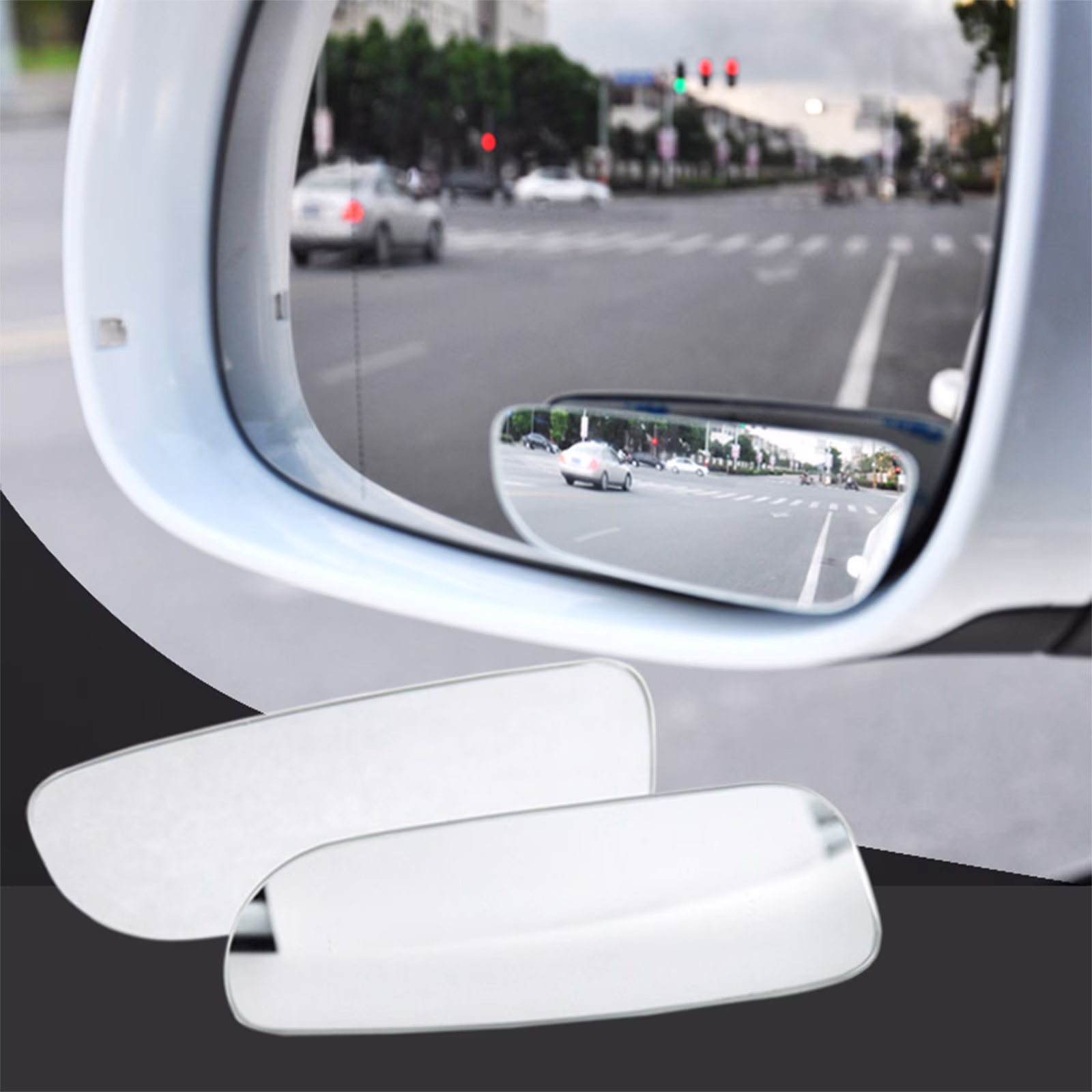 2PCS Car Blind Spot Mirror,Convex Car Mirror,2