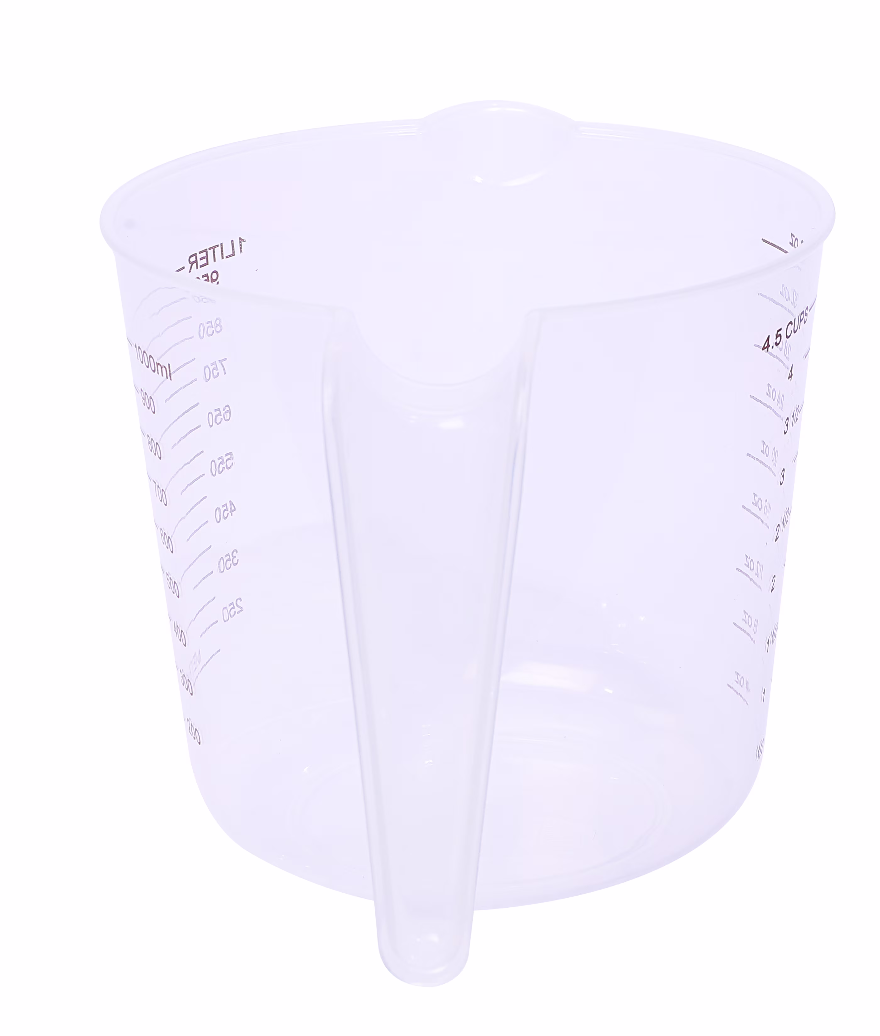 Mainstays 4.5-Cup BPA-Free Plastic Measuring Cup with Clear Measurements