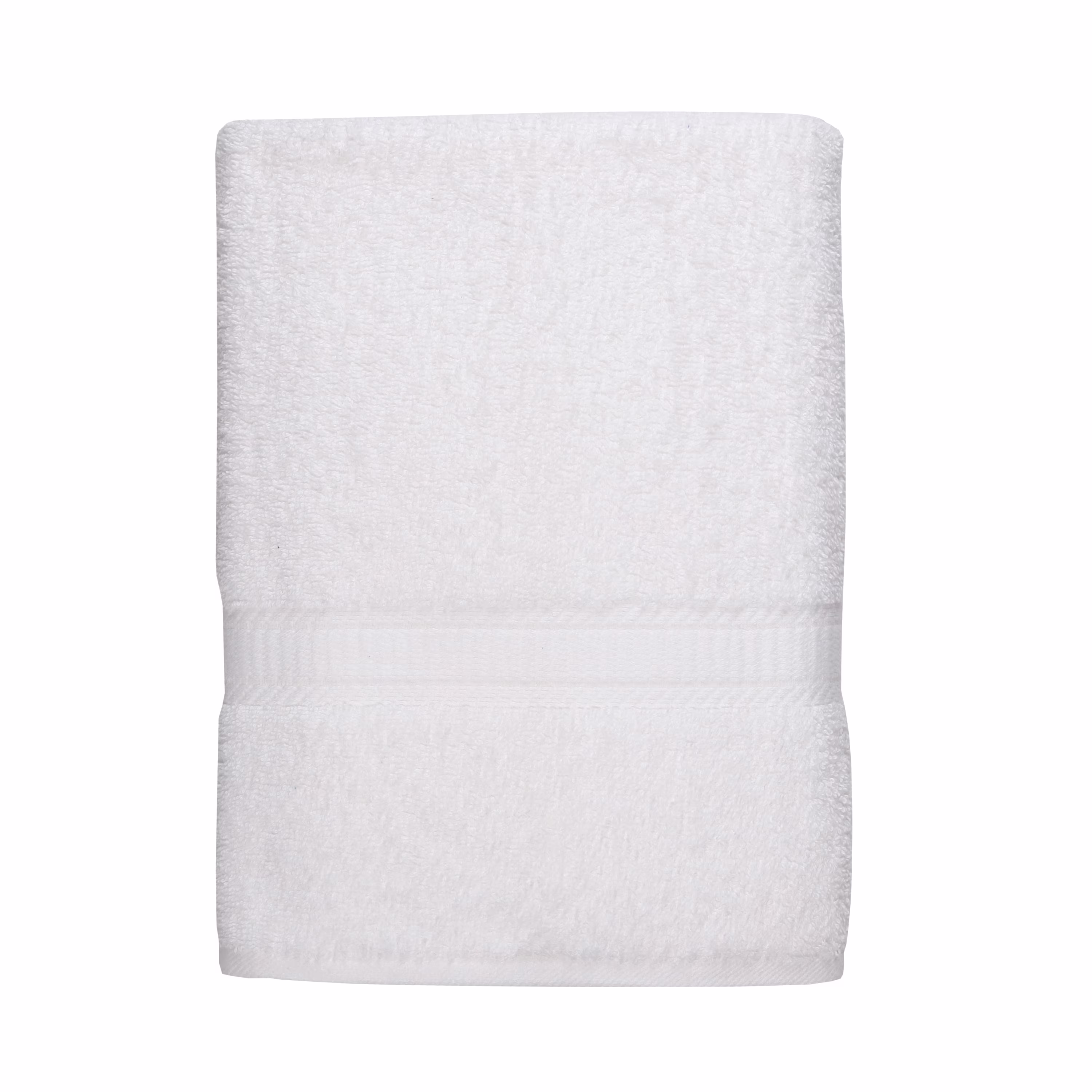 Mainstays Basic Bath Towel, 100% Cotton, Green