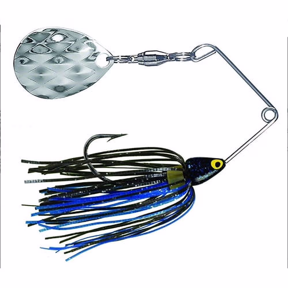 Strike King Mini-King Spinnerbait Lure 1/8oz White