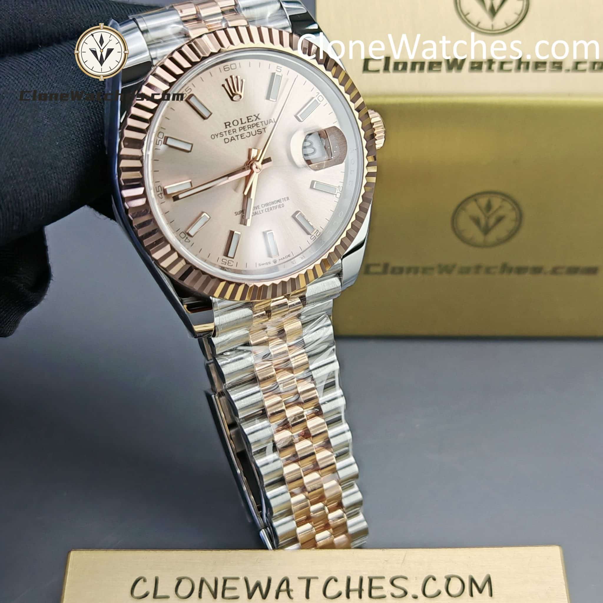 Rolex Super Clone Watch 1:1 DateJust m126331-0010 Jubilee 41MM 3235 Movement
