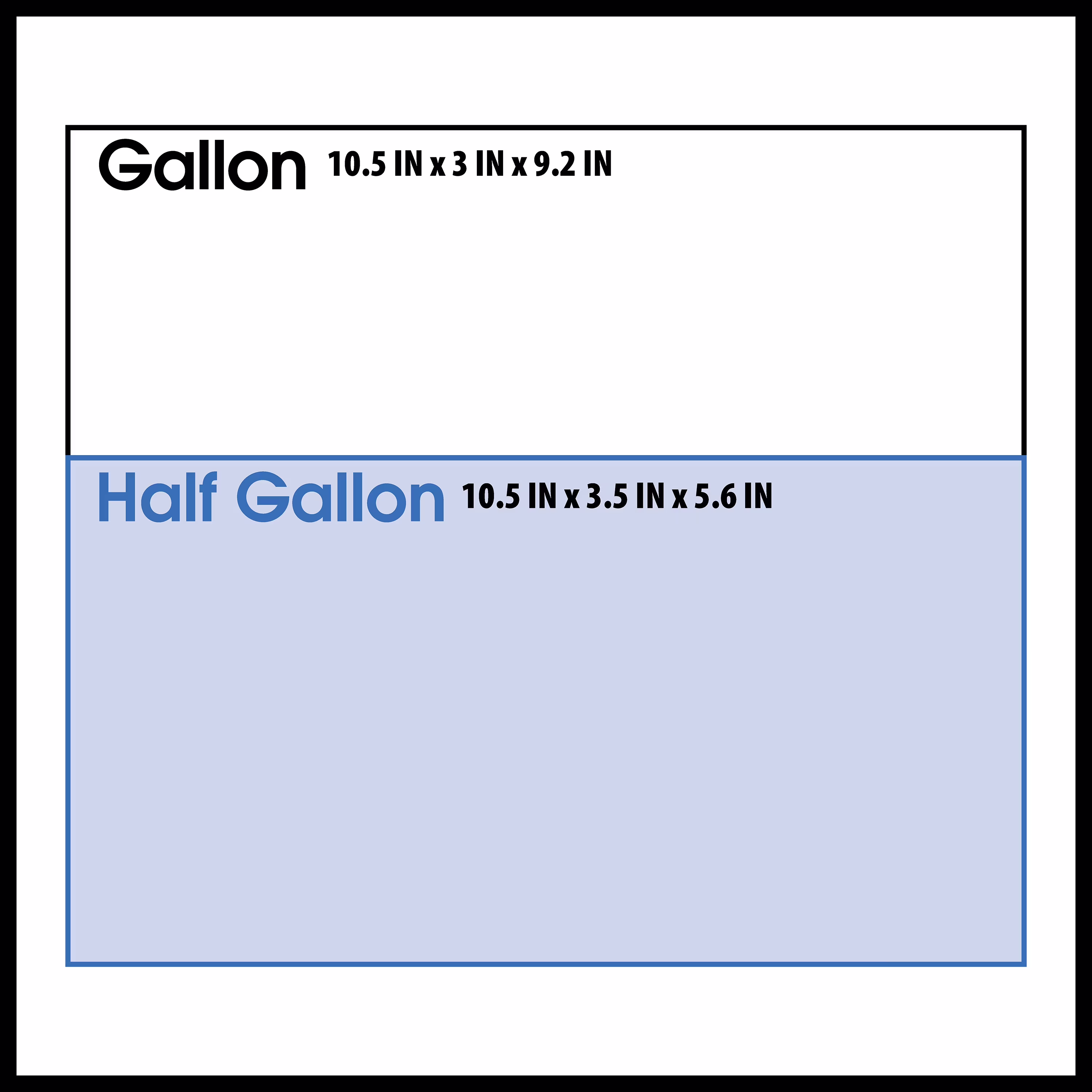 Great Value Double Zipper Half Gallon Freezer Bag, 40 Count