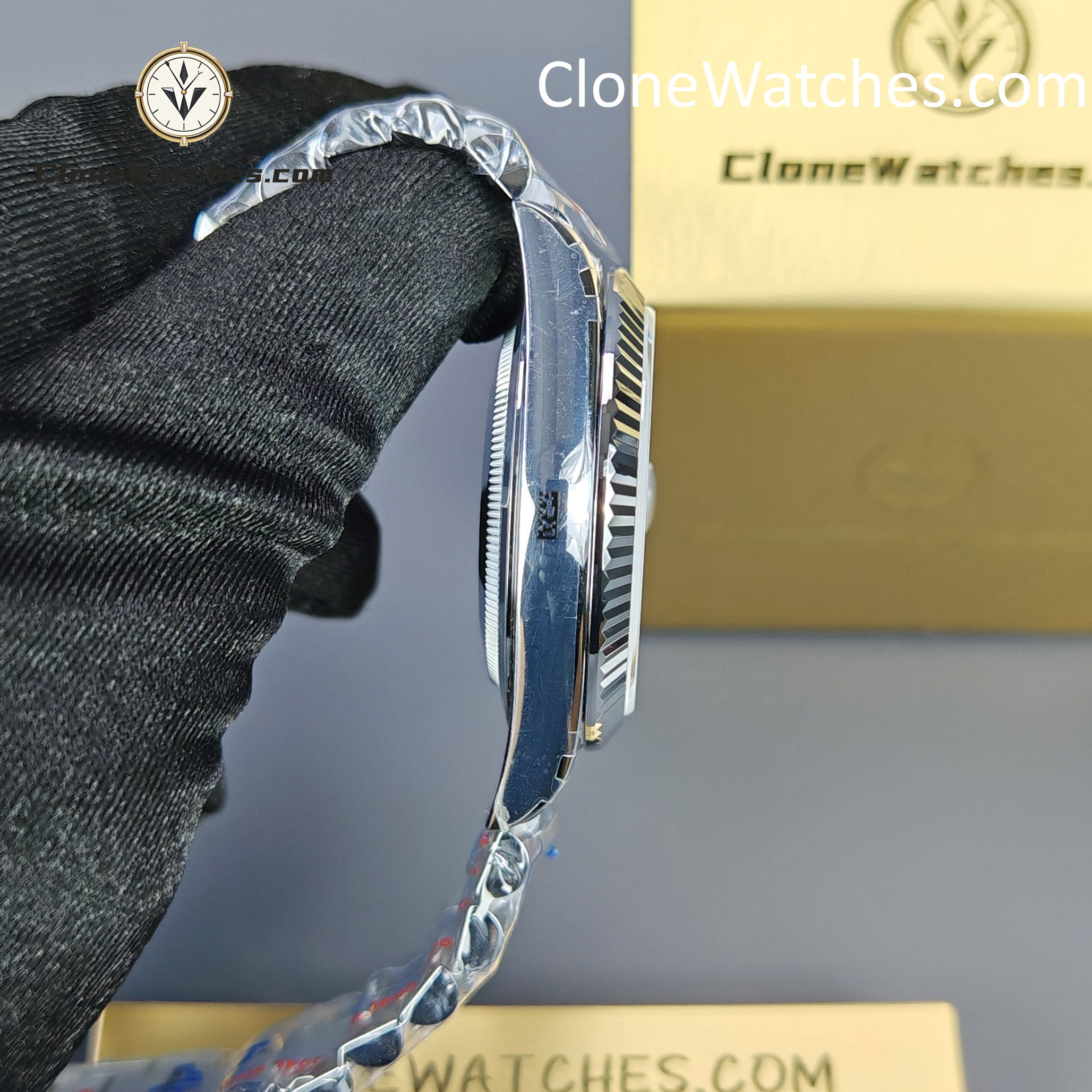 Rolex Super Clone Watches 1:1 Day Date White Dial 40mm m228239-0046 3255 Movement