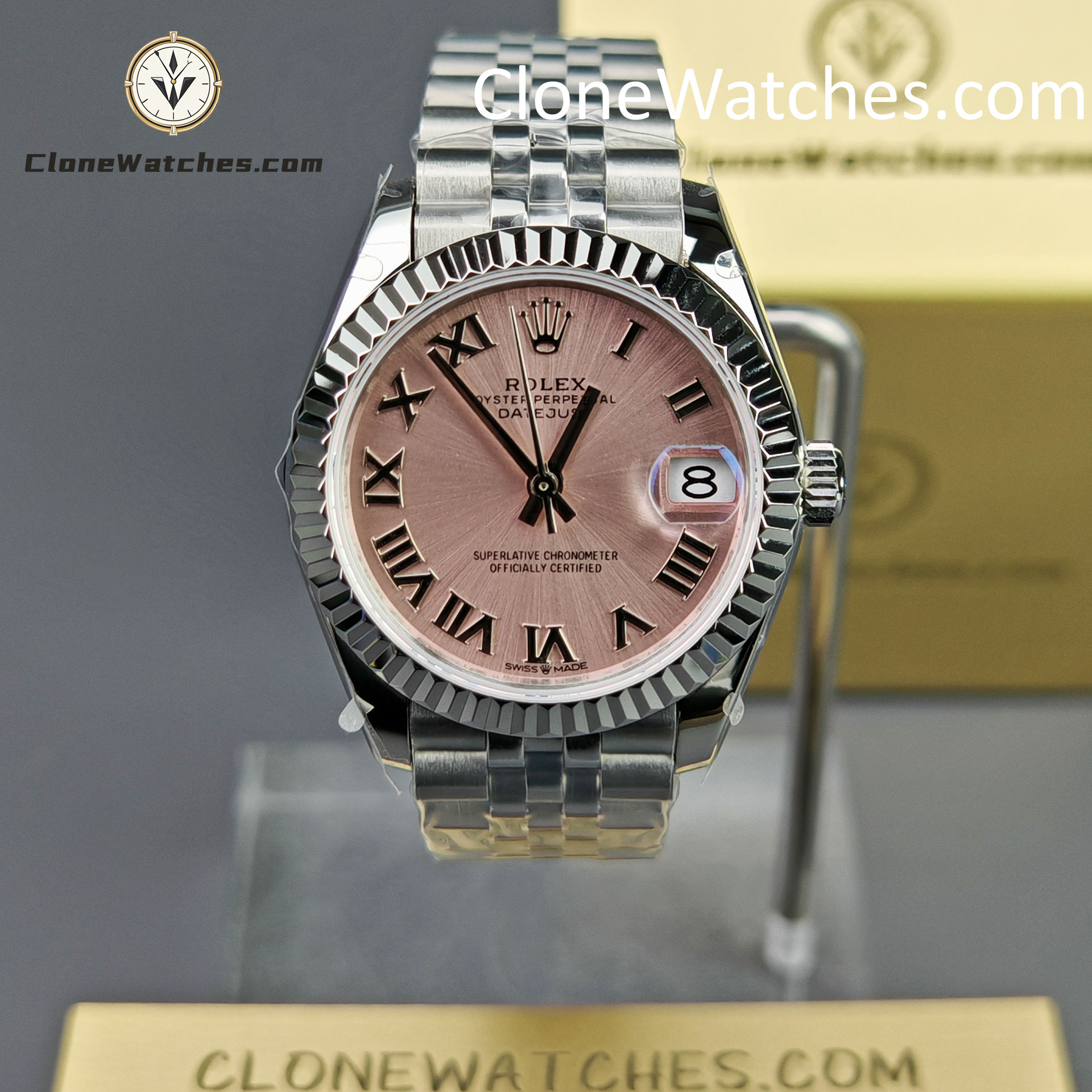 Rolex Super Clone Watches 1:1 DateJust m278274-0020 Jubilee 31MM 2236 Movement