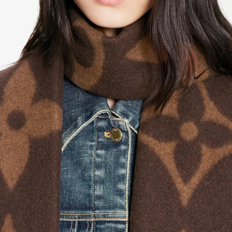 LOUIS VITTION SCARF WOOL