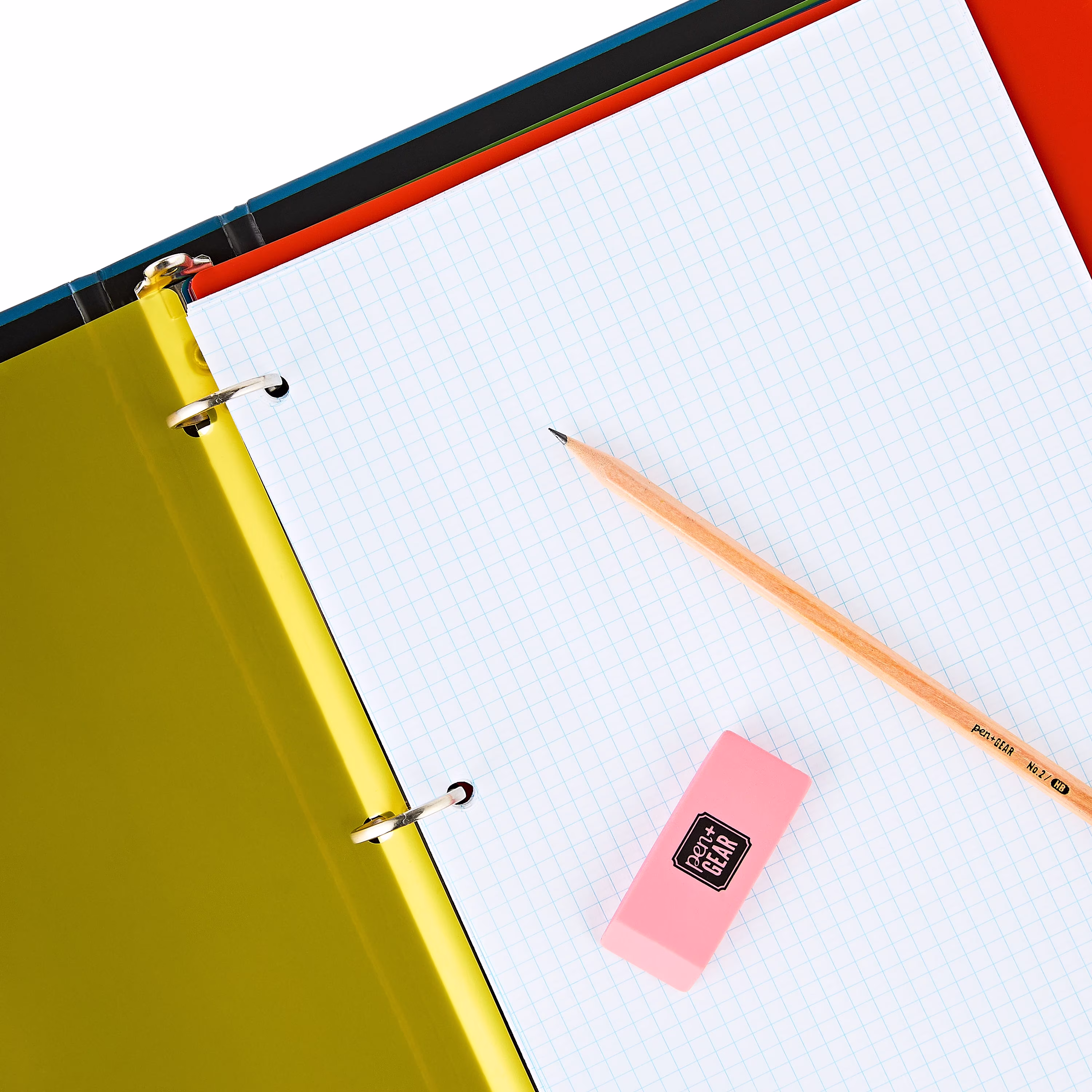 Pen+Gear Graph Ruled Filler Paper, 5x5 Quad, 80 Sheets, 8 in x 10.5 in