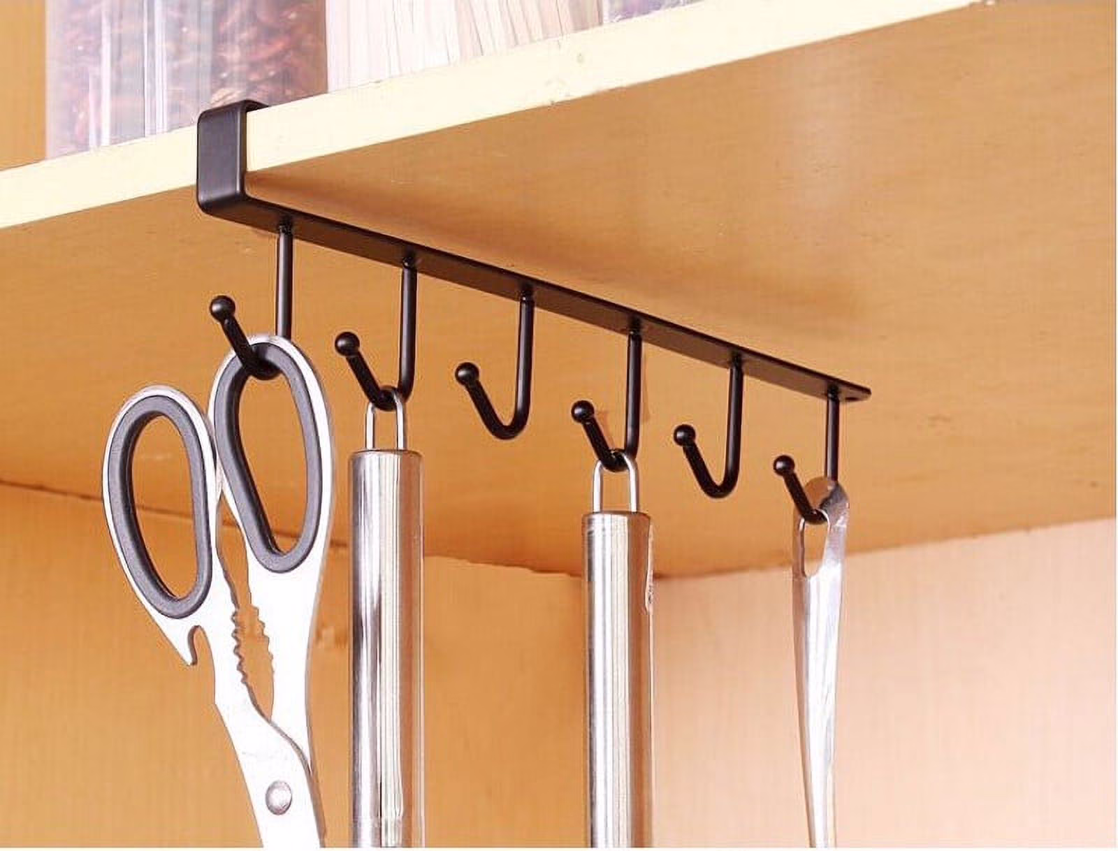 School Supplies Clearance! hoksml Organization And Storage Kitchen Storage Rack Cupboard Hanging Hook Hanger Chest Storage Organizer Holder Home Clearance