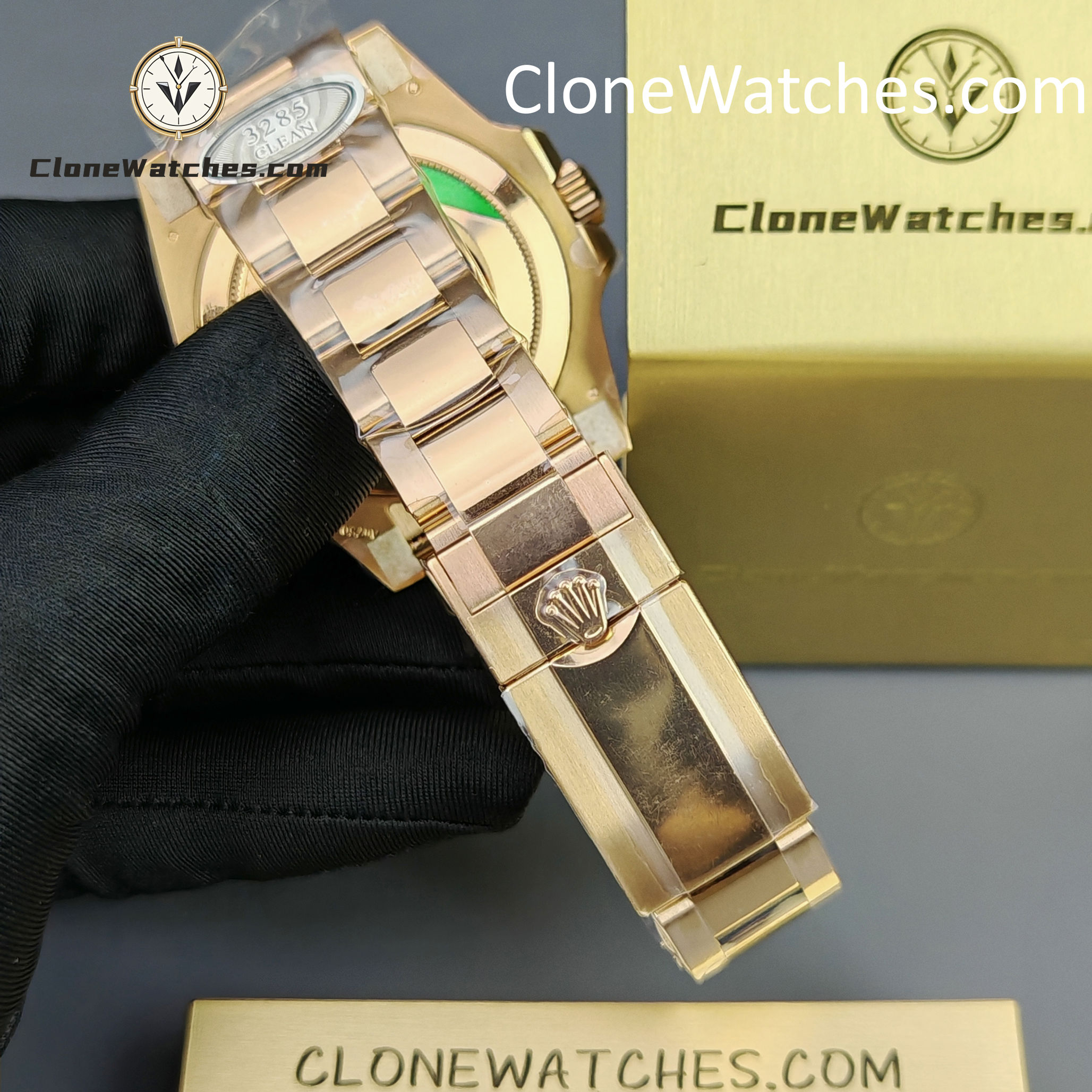 Rolex Super Clone Watches 1:1 Rootbeer GMT Master II M126715chnr Oyster 3285 Movement