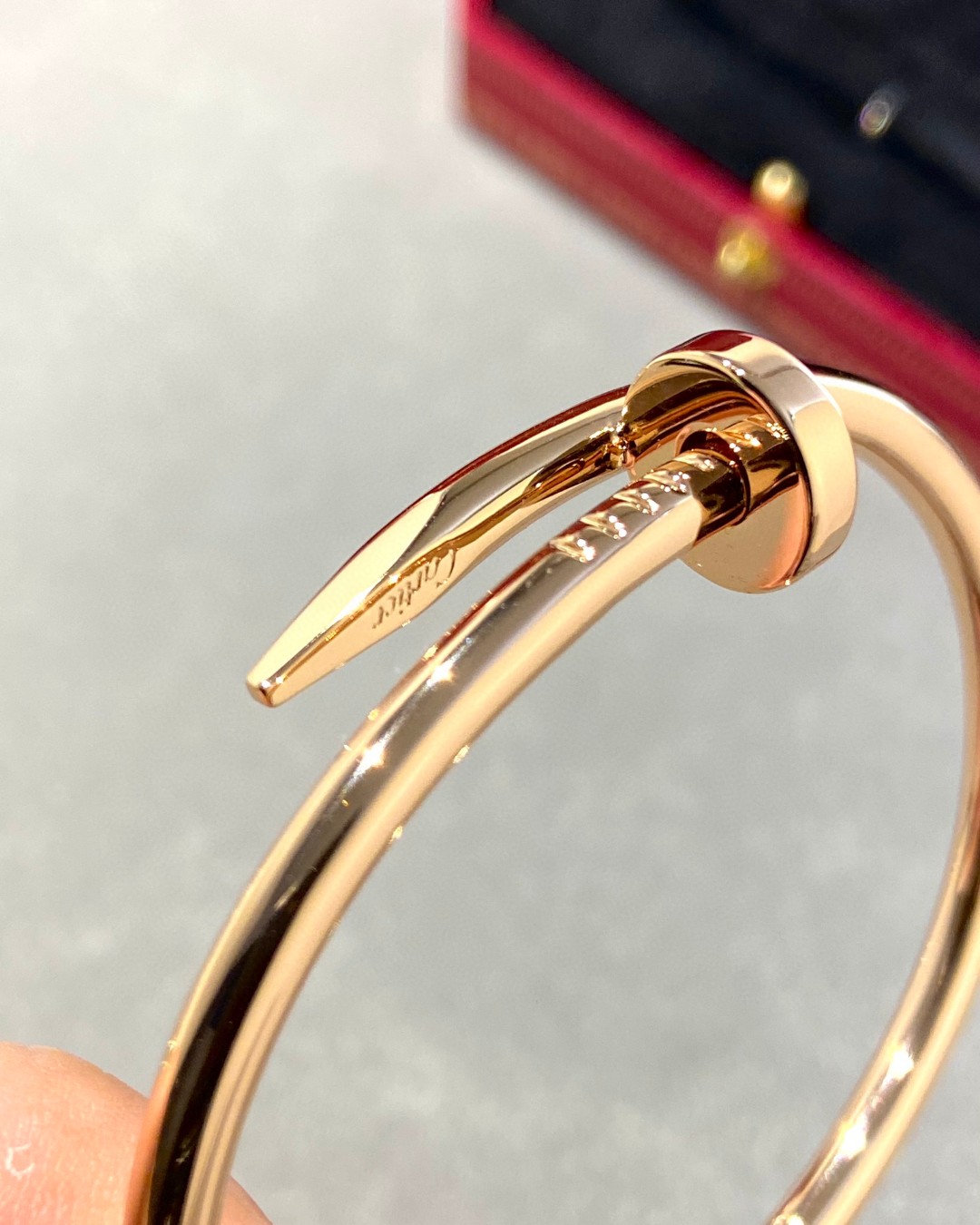 Cartier Diamond Free 18K Platinum Bracelet