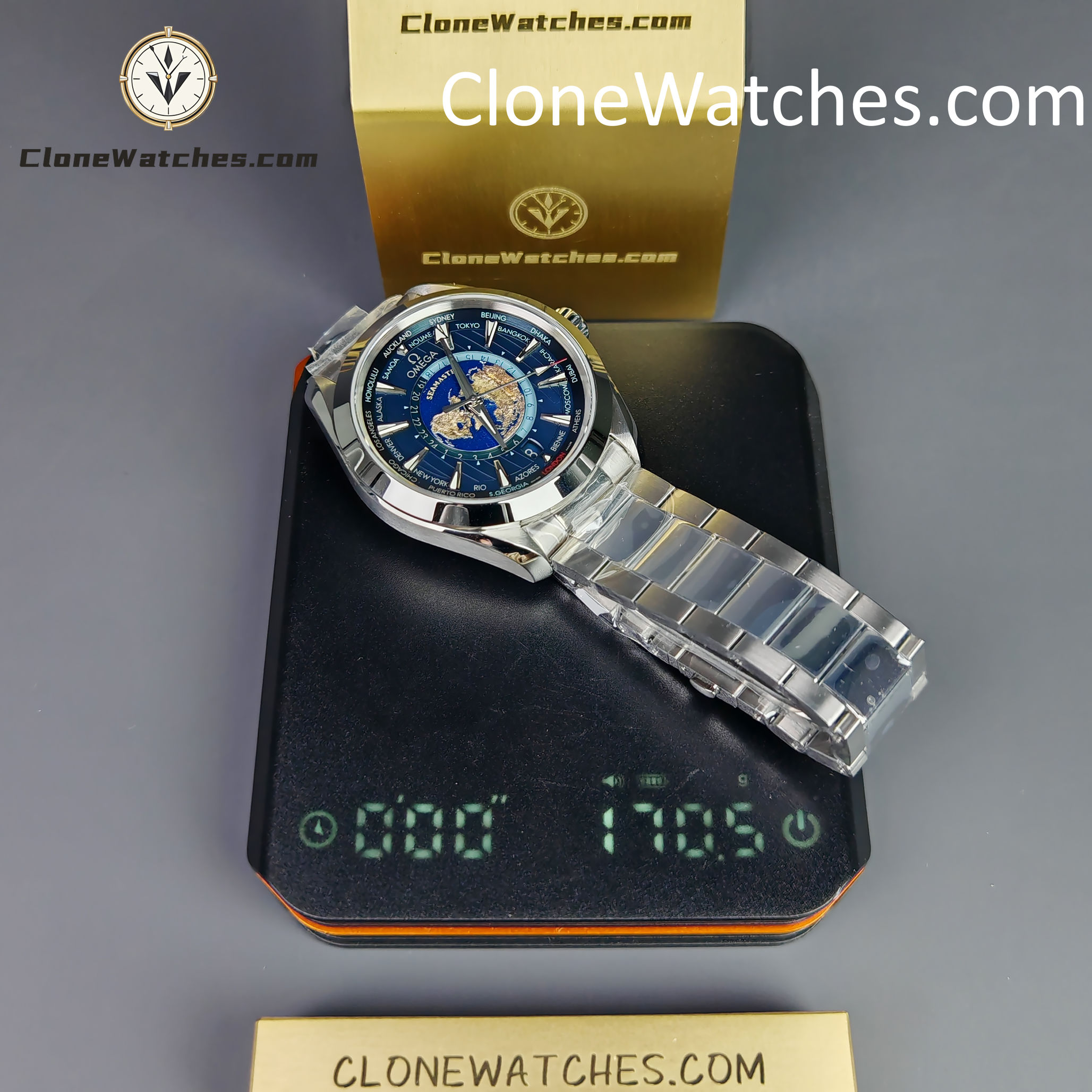 OMEGA Super Clone Watches 1:1 Seamaster Aqua Terra 150M 220.10.43.22.03.001 43MM