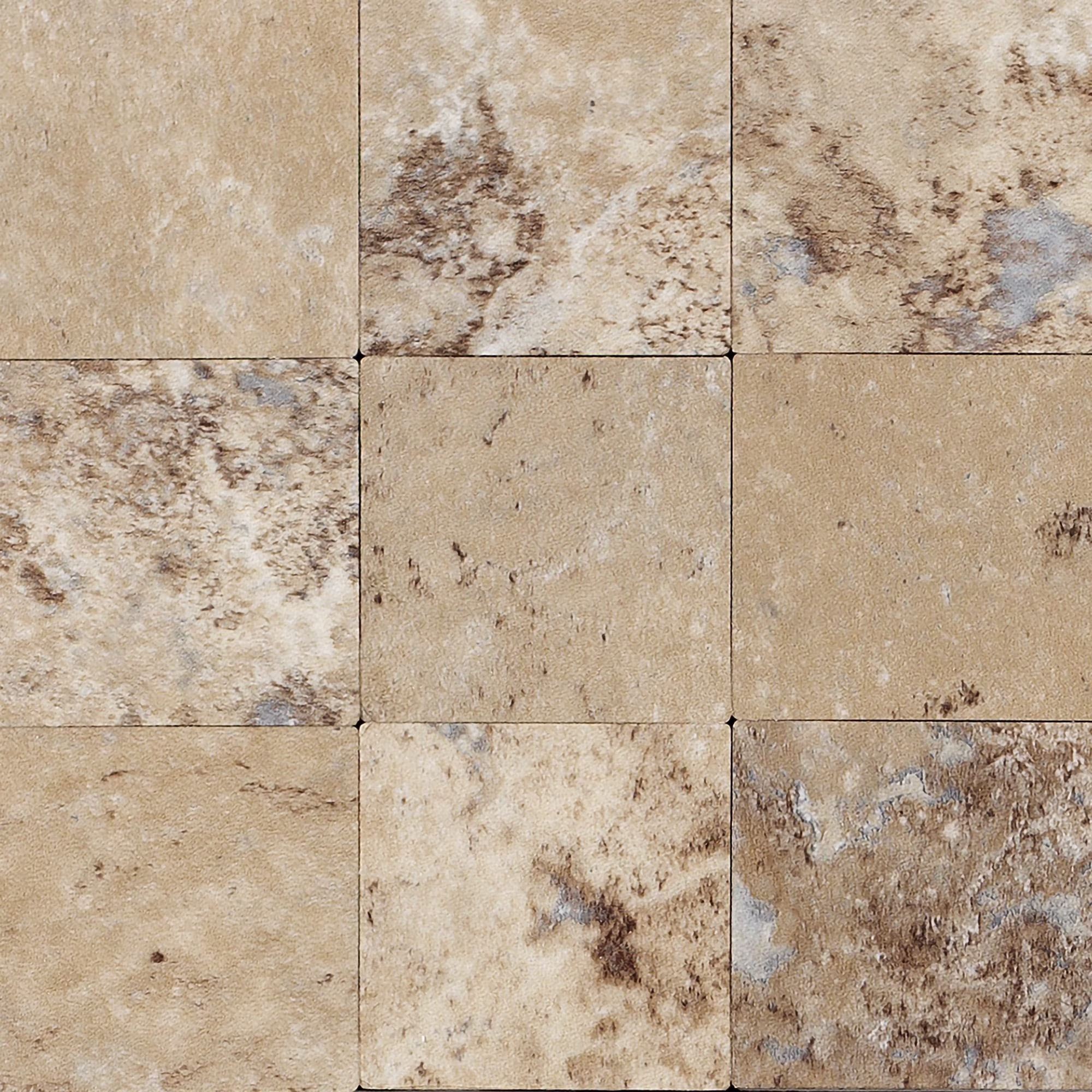 Aspect Peel and Stick Collage Tile in Biscuit Sample