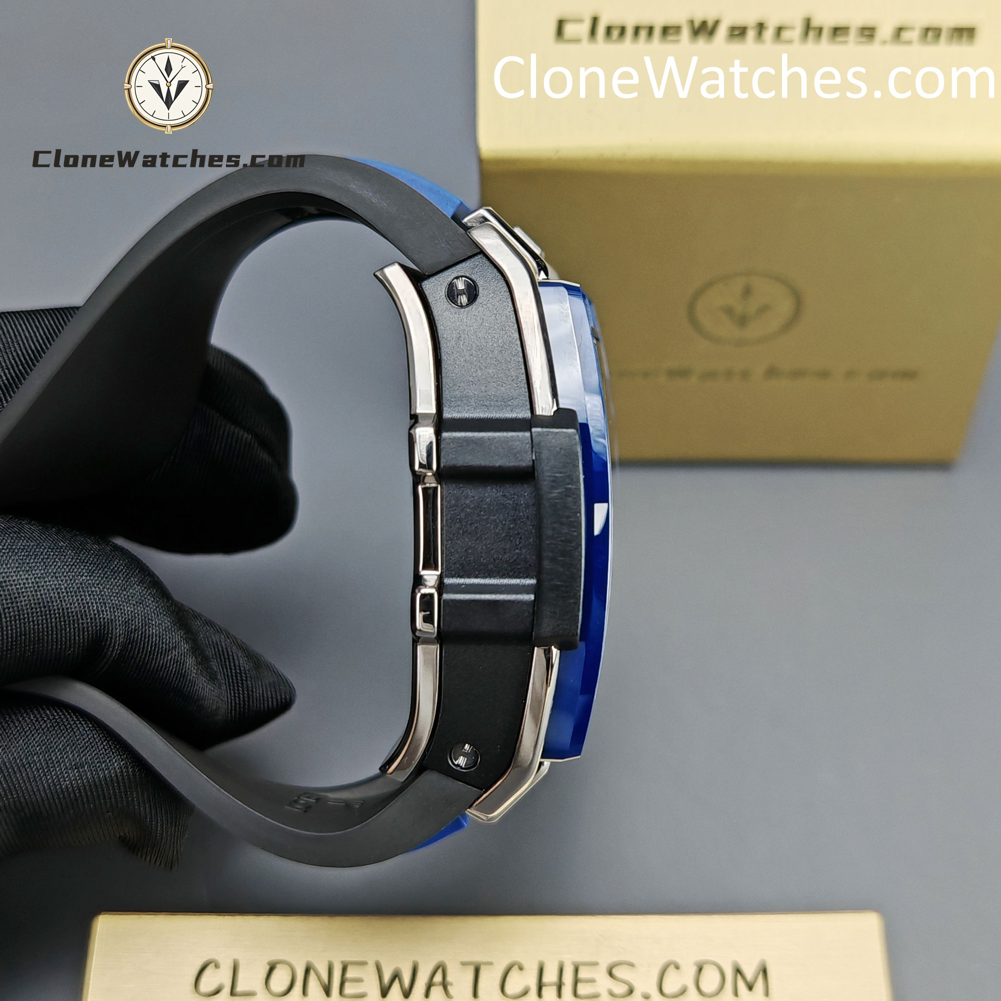 Hublot Super Clone Watches 1:1 Spirit of Big Bang Titanium Blue Ceramic 42MM 642.NL.7170.RX