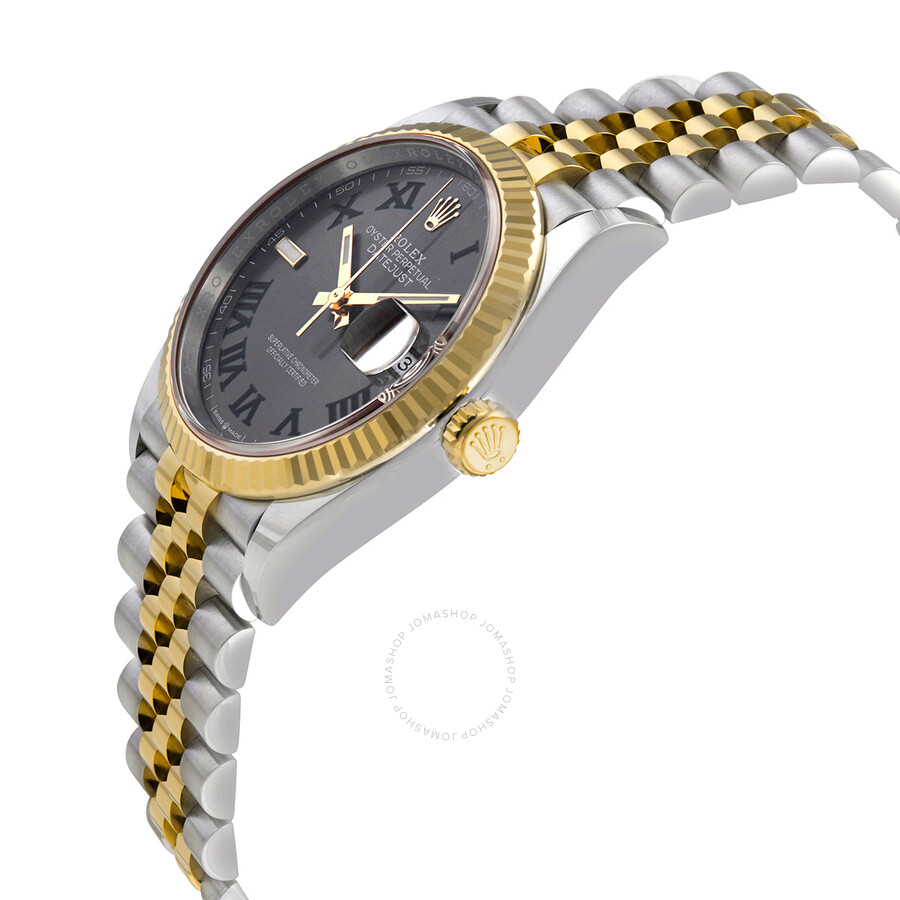 Rolex Datejust 36 Automatic Chronometer Grey Dial Watch 126233GYRJ（Lifetime free warranty+90-days replacement service & Refund!.）