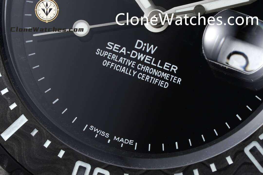 Modified Super Clone Watches 1:1 DIW Rolex Sea Dweller GHOST 3235 Movement