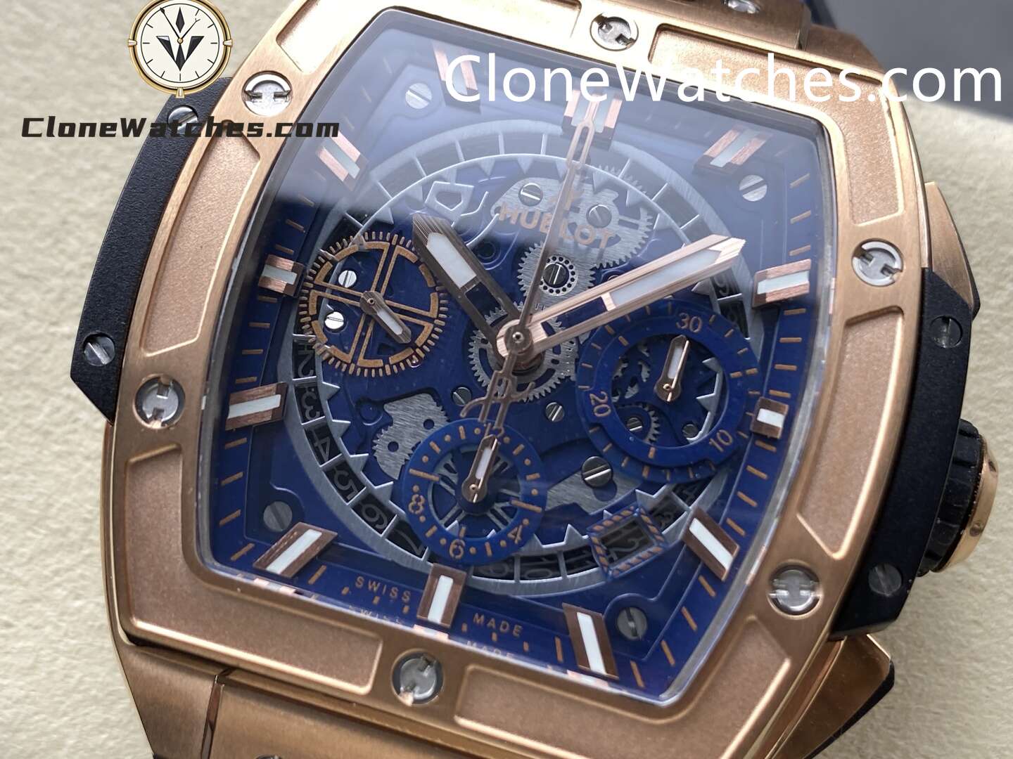 Hublot Super Clone Watches 1:1 Spirit of Big Bang King Gold 42MM 642.OX.7180.RX