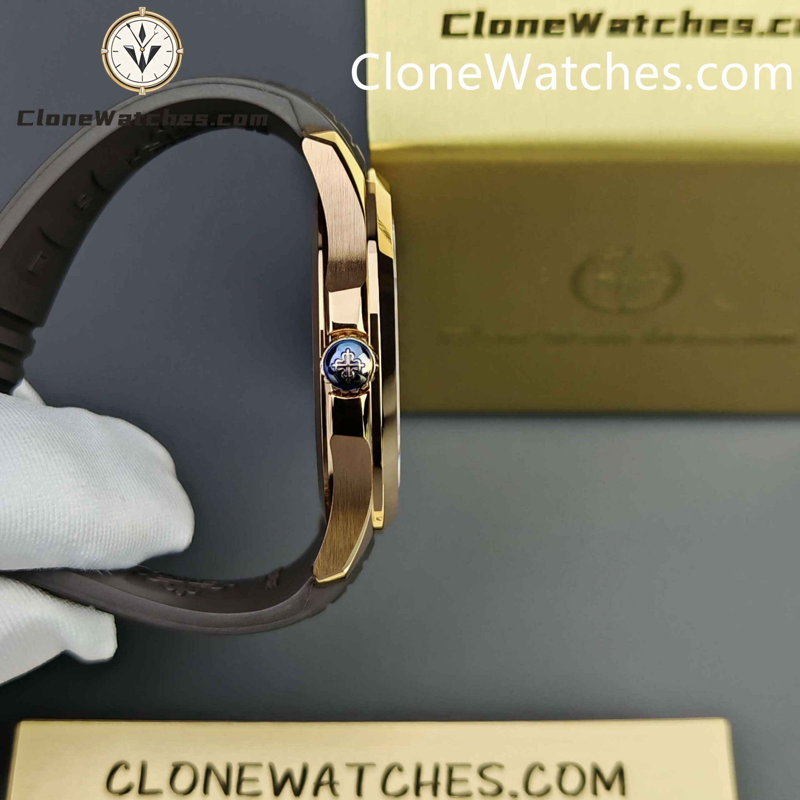 Patek Philippe Super Clone Watches 1:1 Aquanaut Rose Gold 5167R-001 40.8 mm