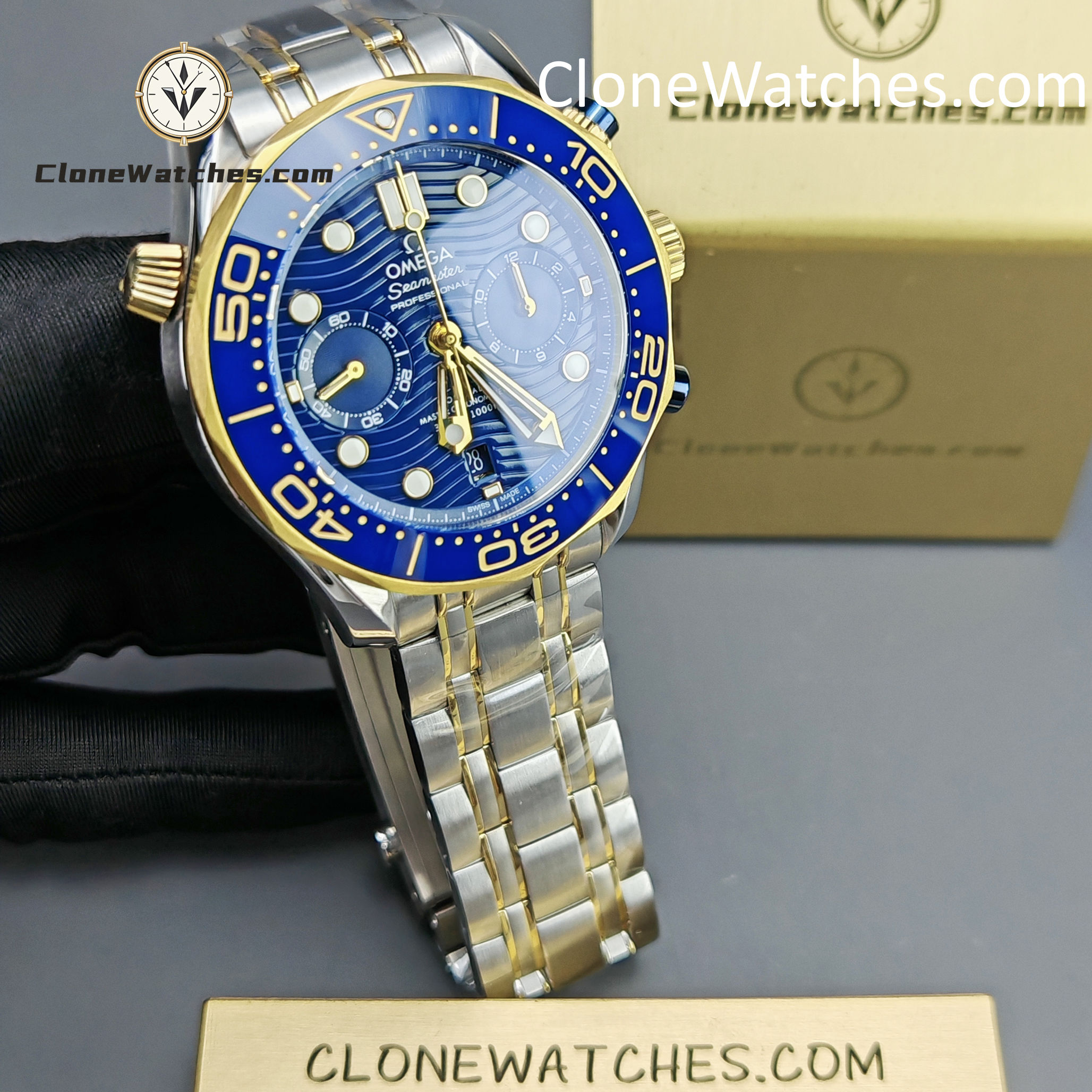 OMEGA Super Clone Watches 1:1 Seamaster Diver 300M 44MM 210.20.44.51.03.001