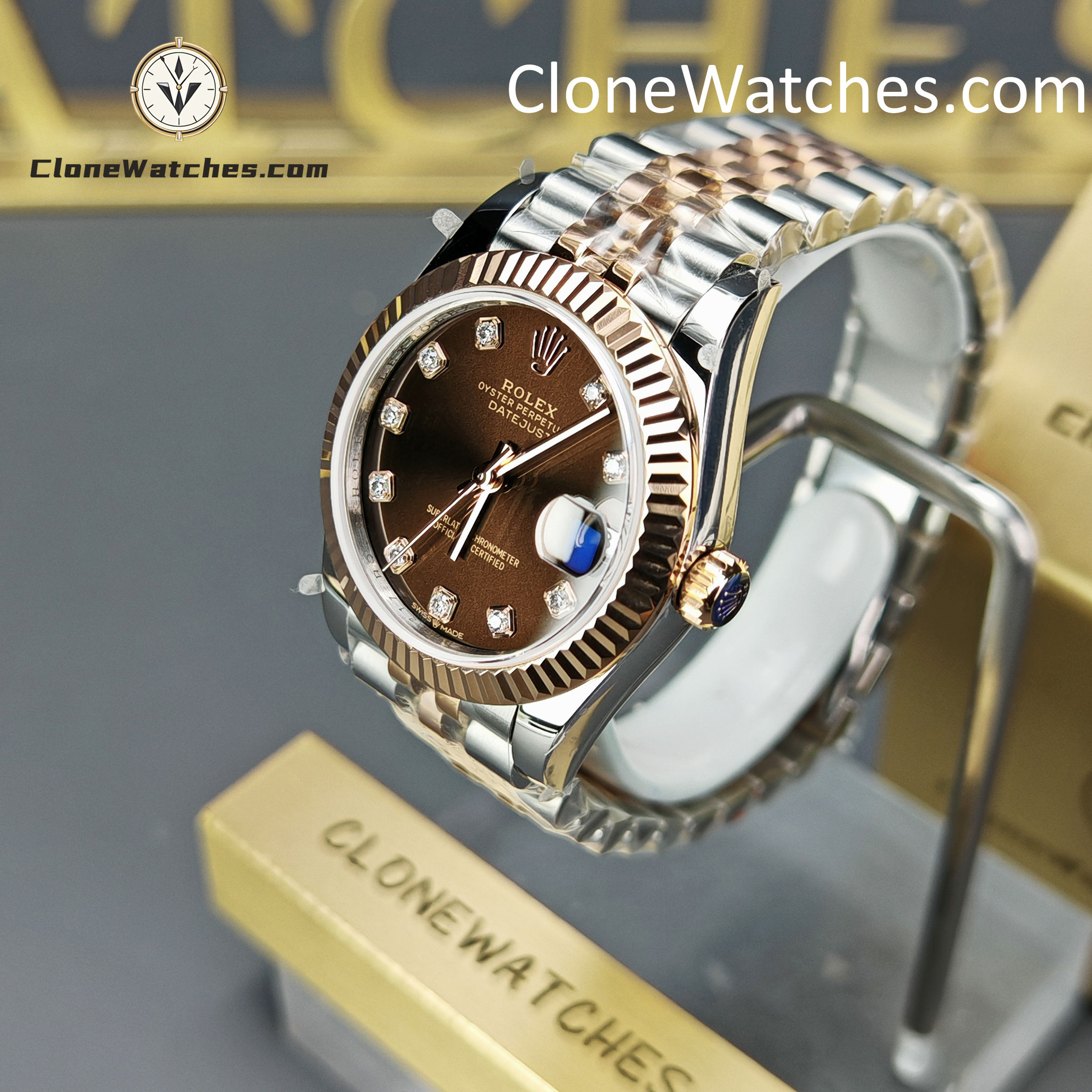 Rolex Super Clone Watches 1:1 DateJust m278271-0028 Jubilee 31MM 2236 Movement