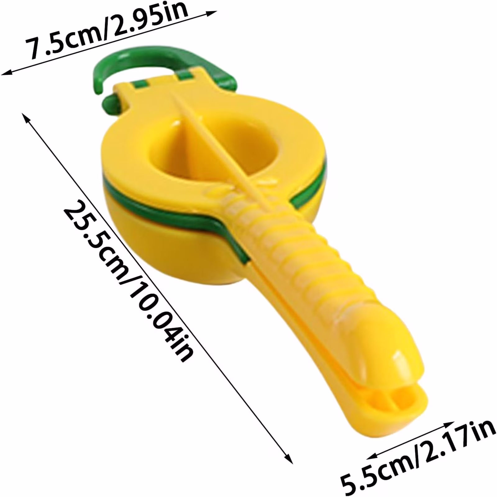 2-in-1 Stainless Steel Metal Lemon & Lime Squeezer Maximum Juice Extraction Hand Citrus Press,Ultra-Durable Manual Lemon Juicer & Lime Juicer,Easy to Clean Lemon Press
