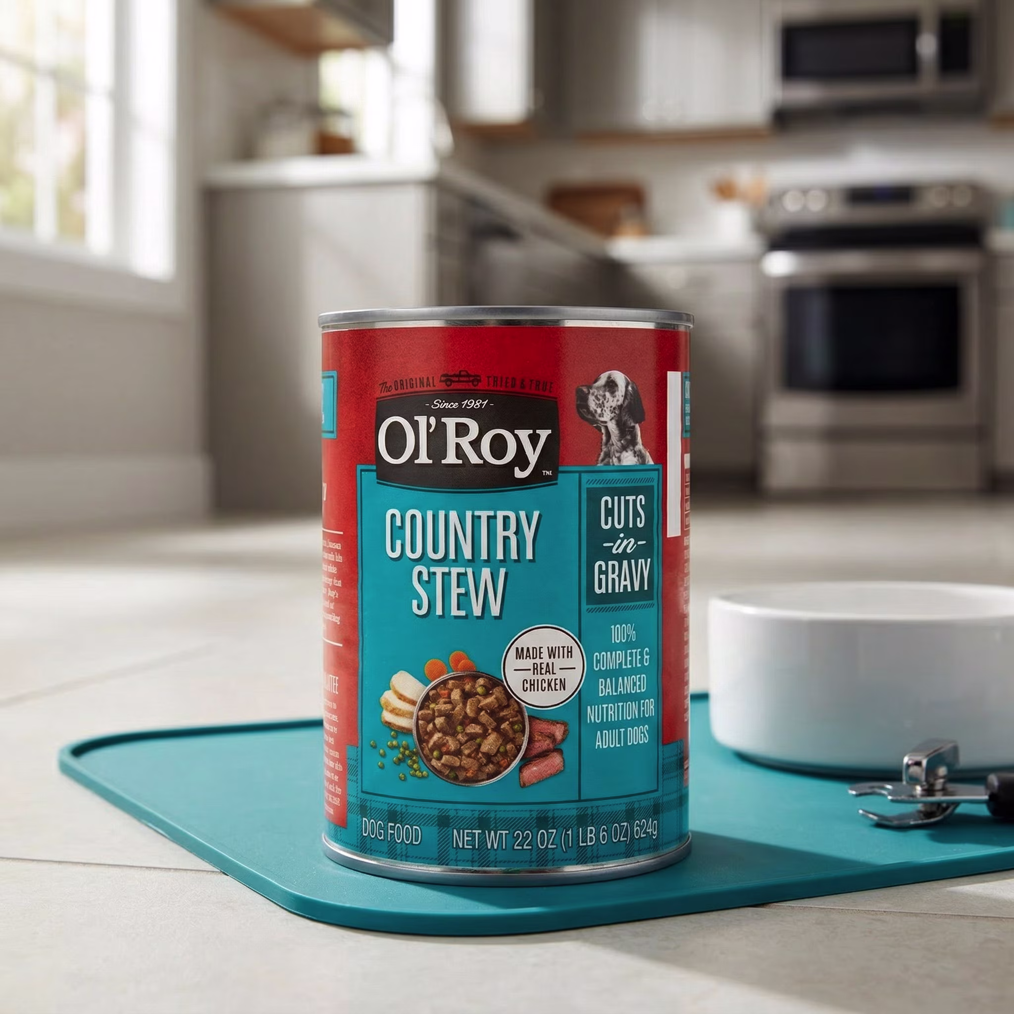 Ol' Roy Country Stew Cuts in Gravy Wet Dog Food, 22 oz