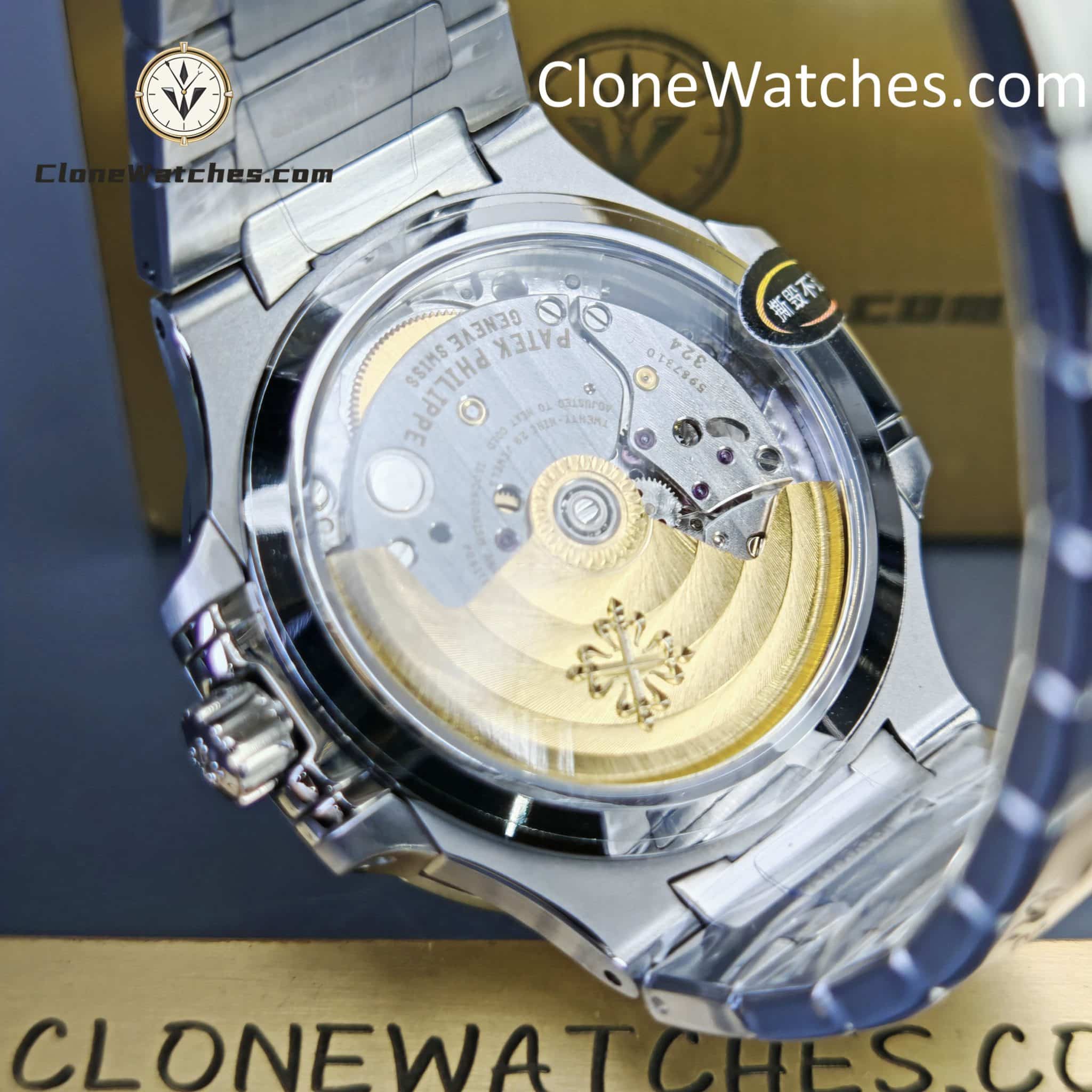 Patek Philippe Super Clone Watches 1:1 Nautilus Blue Dial 7118/1A 35.2 mm