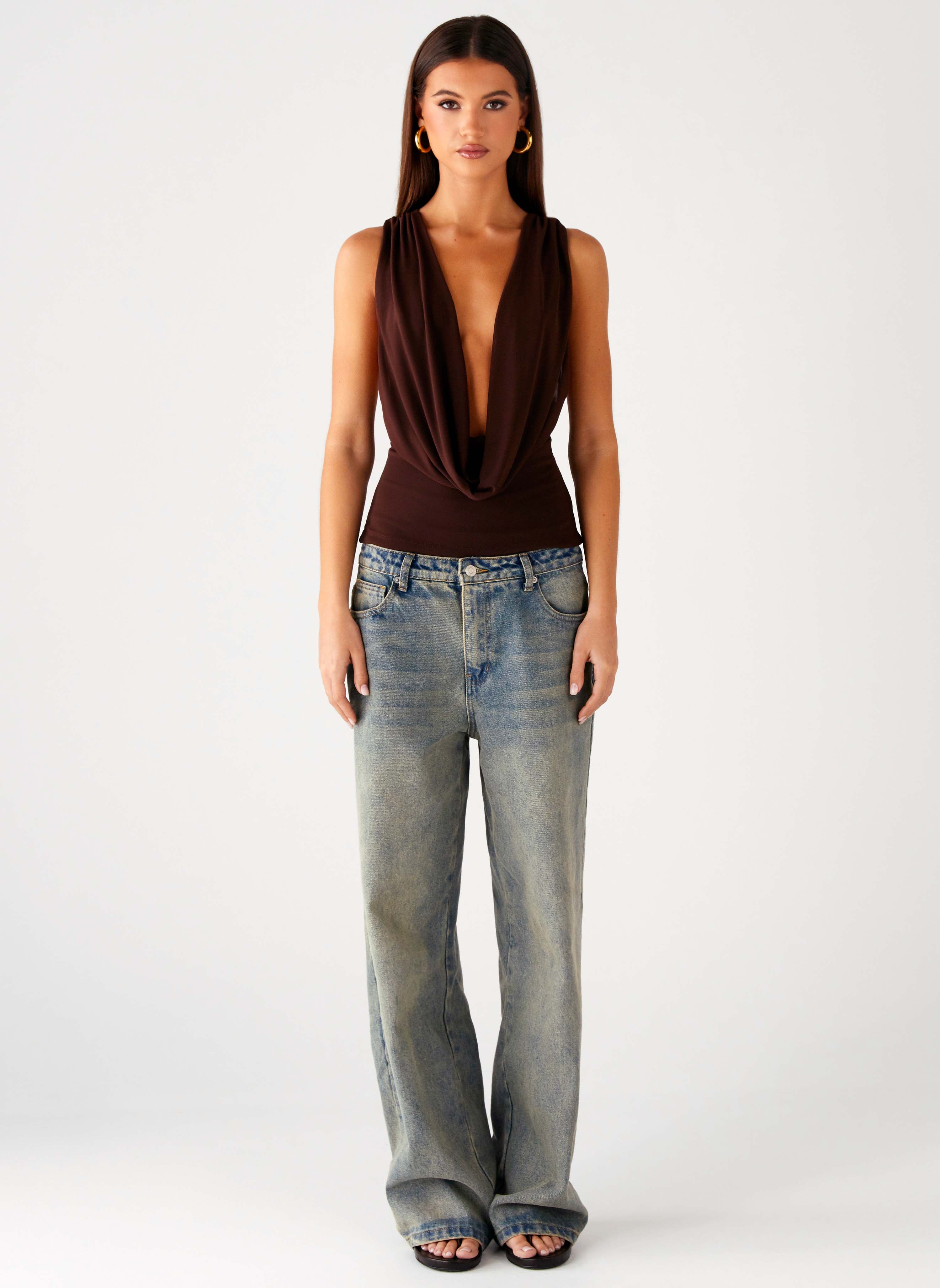 Oracle Top - Chocolate
