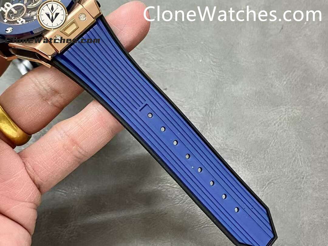 Hublot Super Clone Watches 1:1 Big Bang Unico King Gold Blue Ceramic 42MM 441.OL.5181.RX