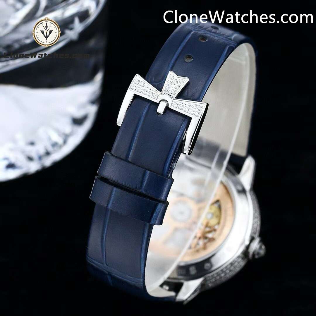 Vacheron Constantin Super Clone Watches 1:1 Patrimony 4116U/000G-B909 Diamond Dial