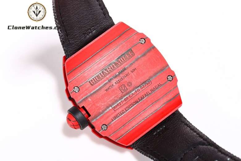 Richard Mille Super Clone Watches 1:1 RM 027 – 03 Tourbillon Black Strap