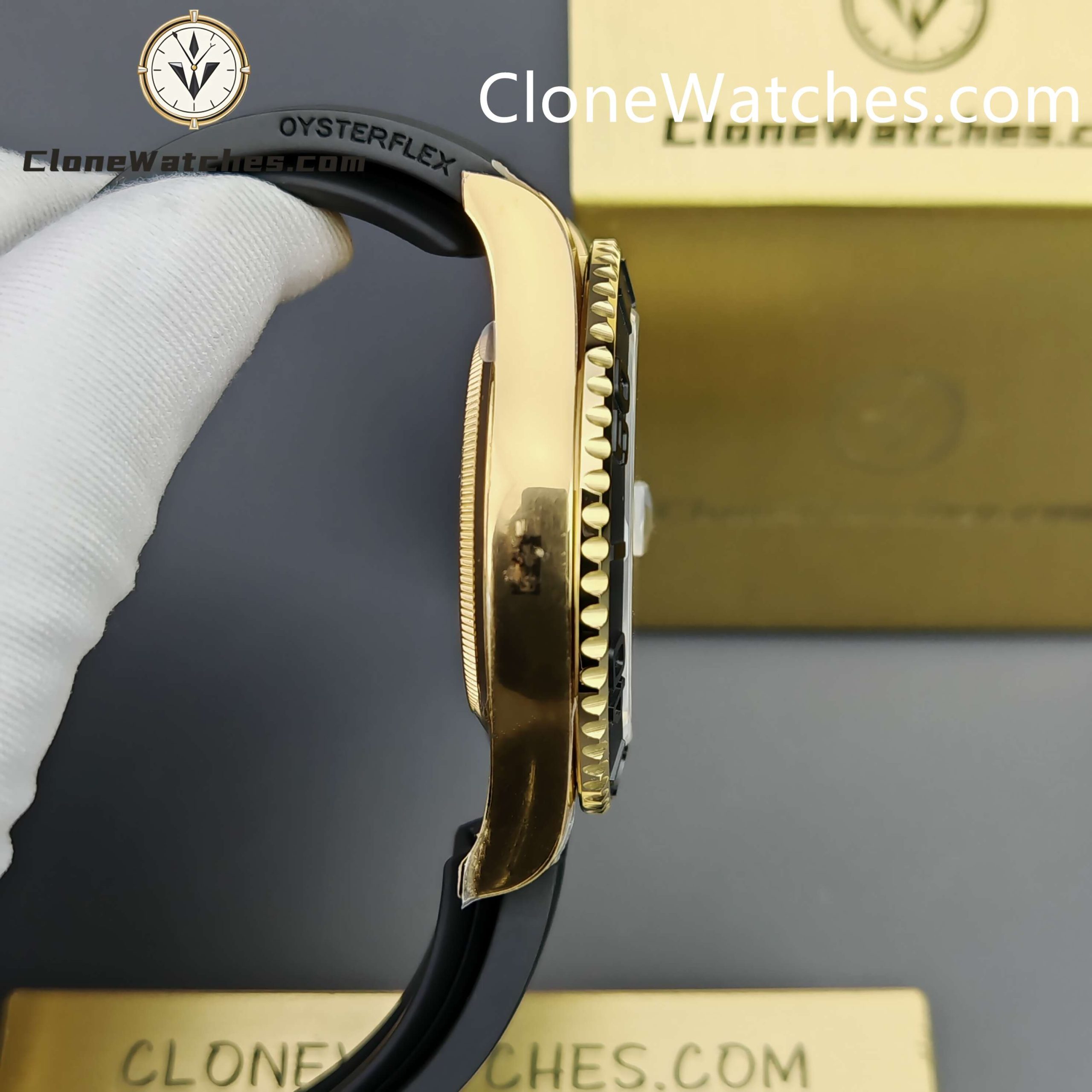 Rolex Super Clone Watches 1:1 Yacht Master 18k Gold 226658 3235 Movement