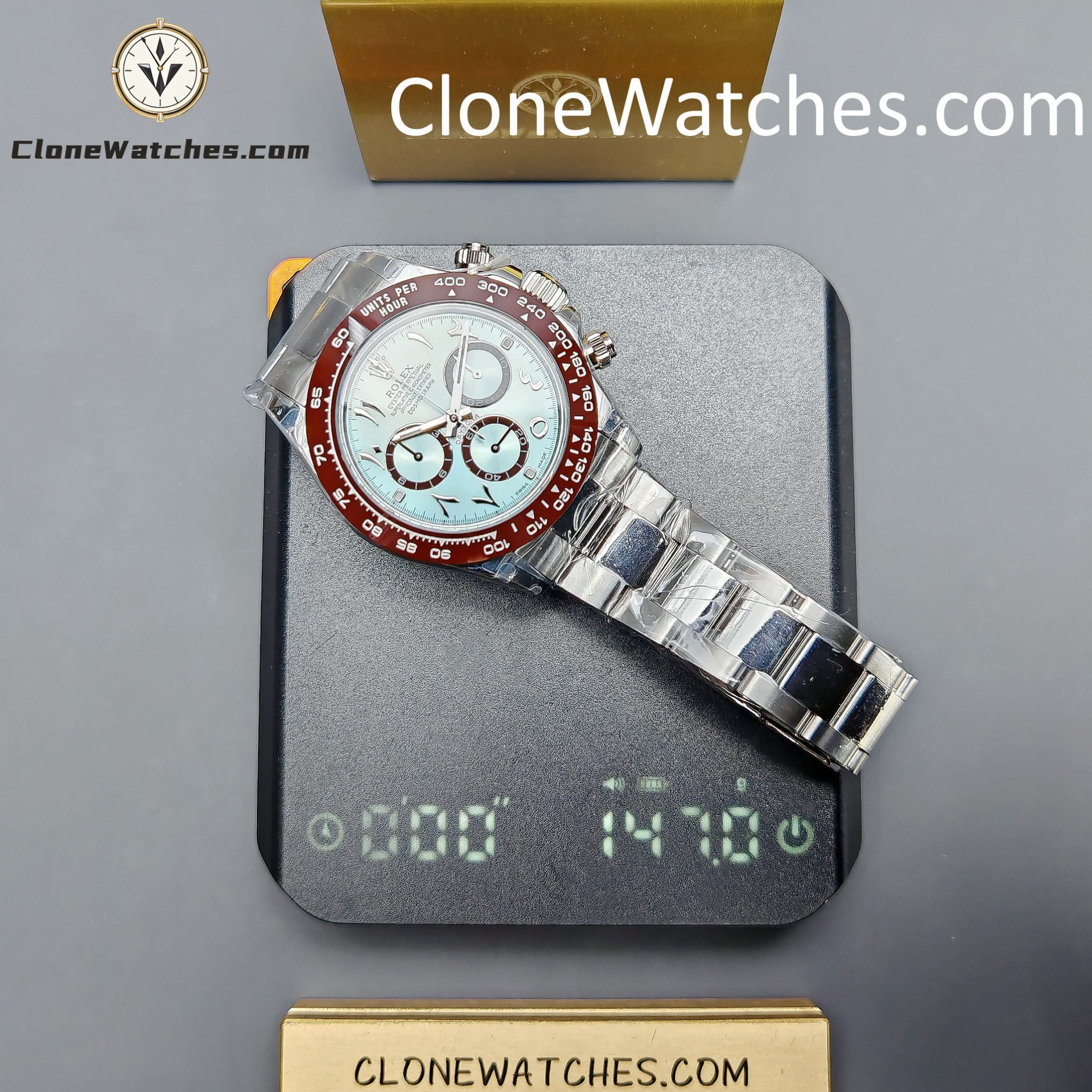 Rolex Super Clone Watches 1:1 ICE BLUE Daytona M116506 Middle East Version 4130 Movement