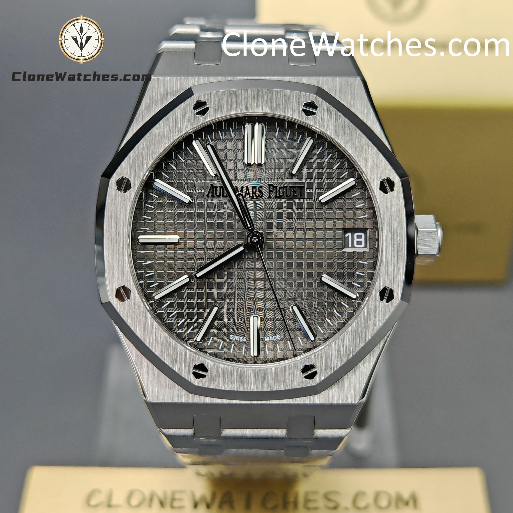 Audemars Piguet Super Clone Watches 1:1 Royal Oak 15510 Gray Dial 41MM Selfwinding